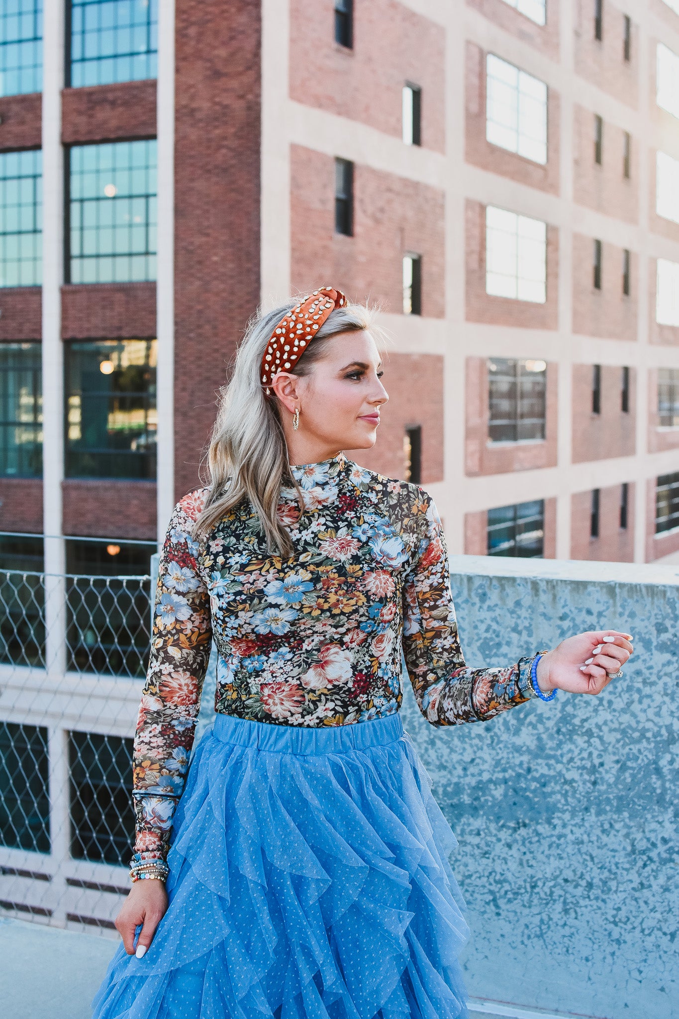 Mabel Floral Top
