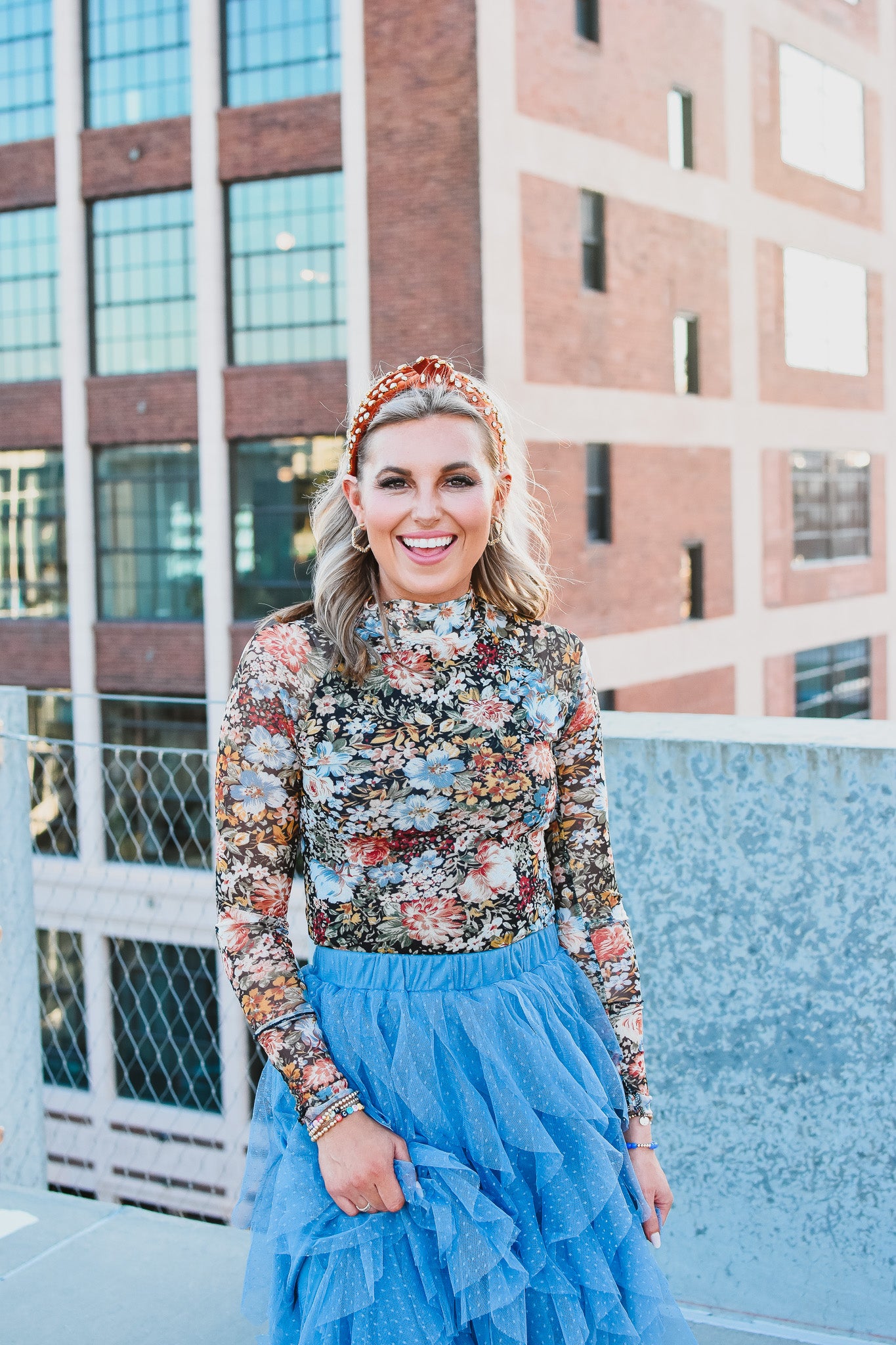 Mabel Floral Top