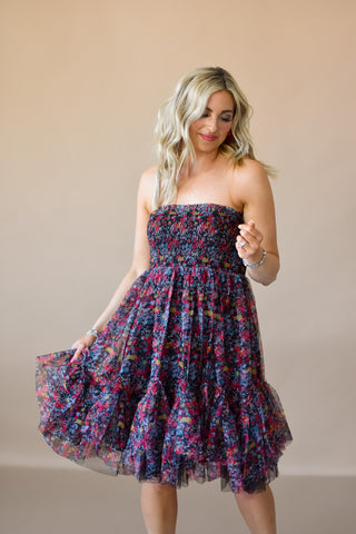 Quinn Tulle Floral Dress