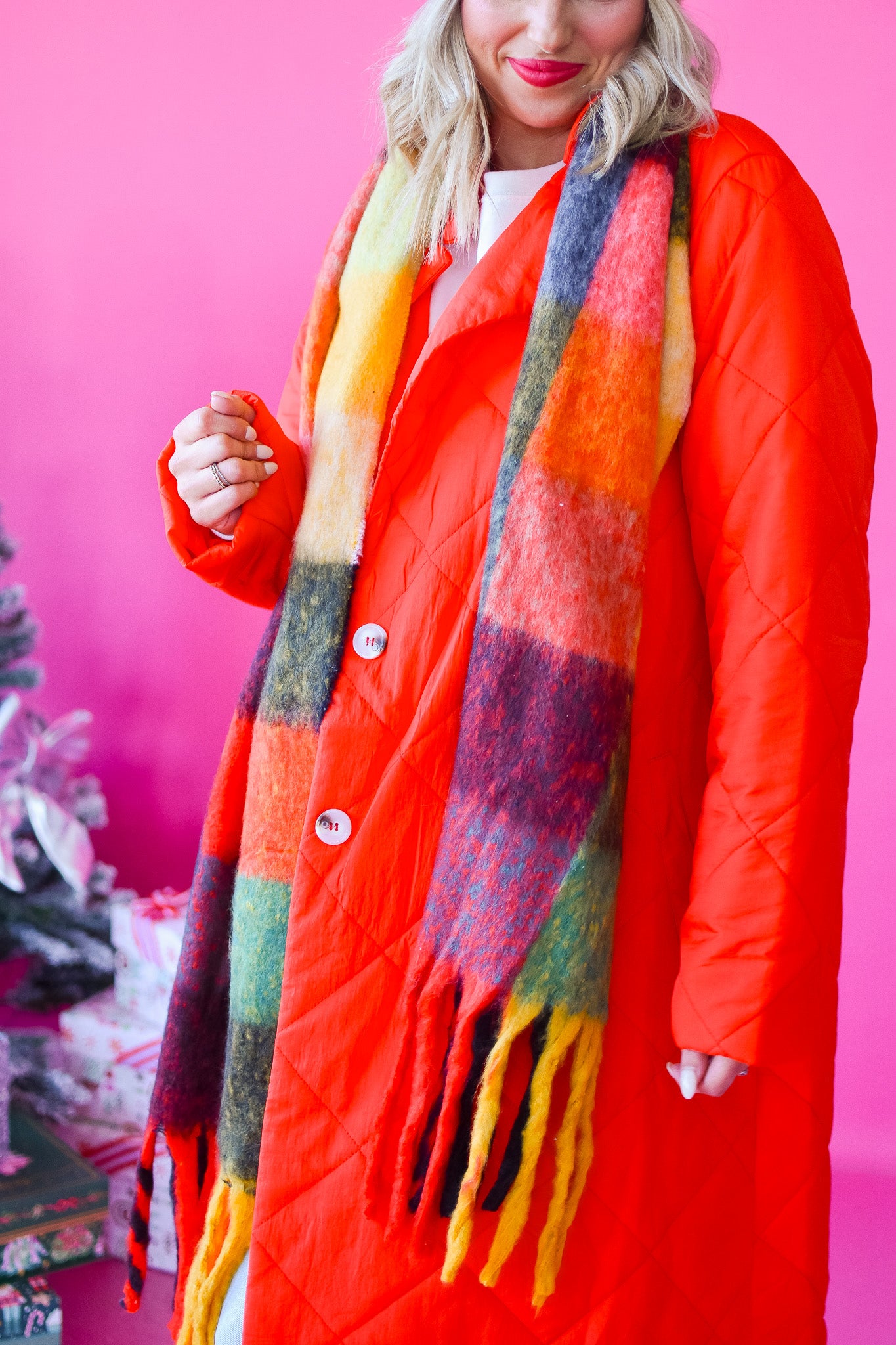 Traditional Plaid Scarf