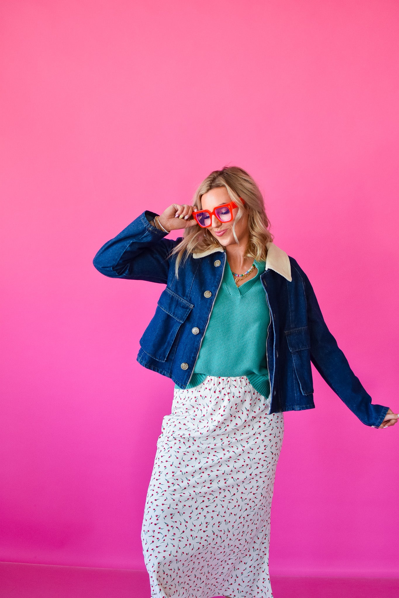 Lottie Denim Barn Jacket