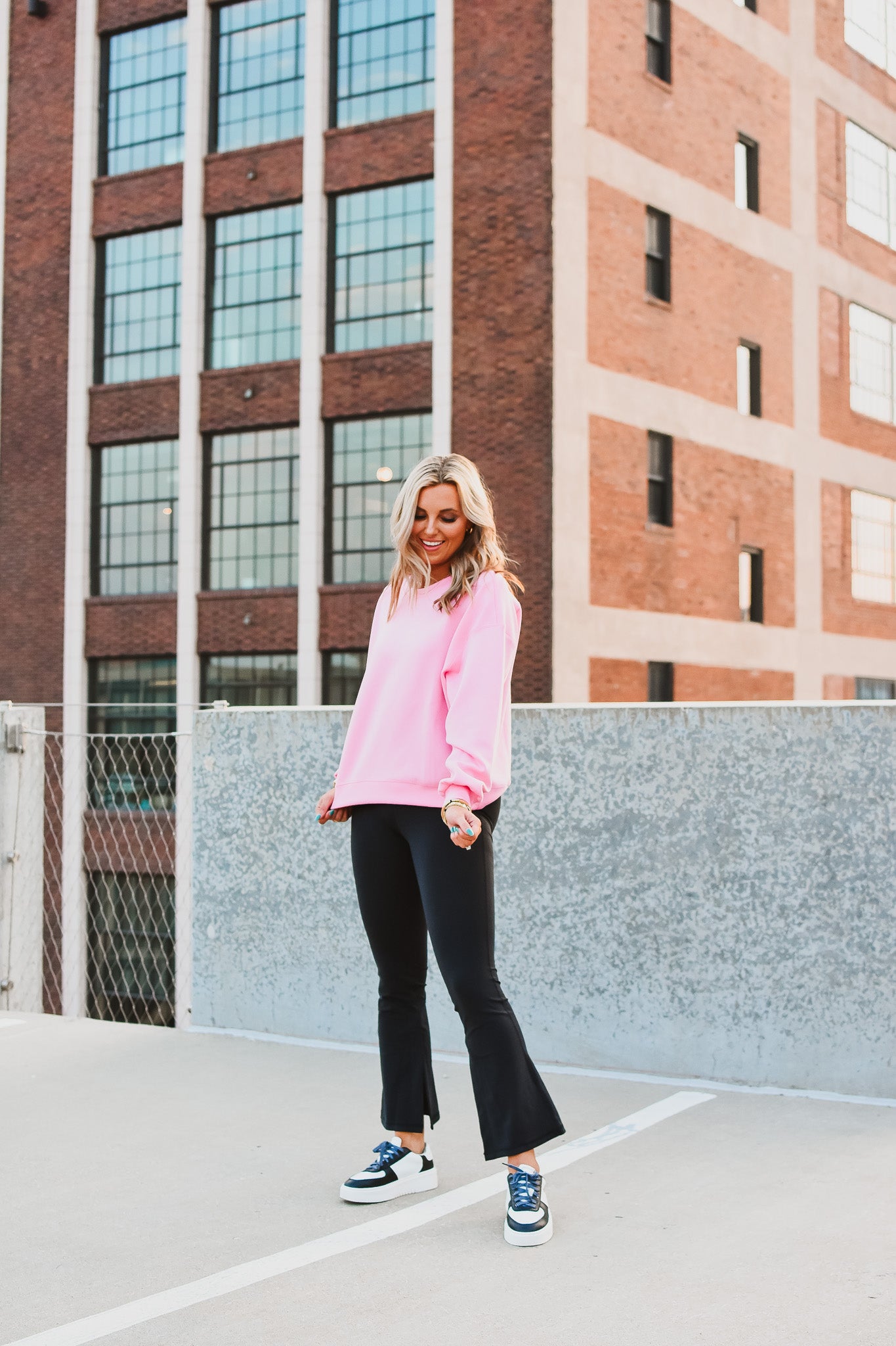 Leonora Sweatshirt in Pink