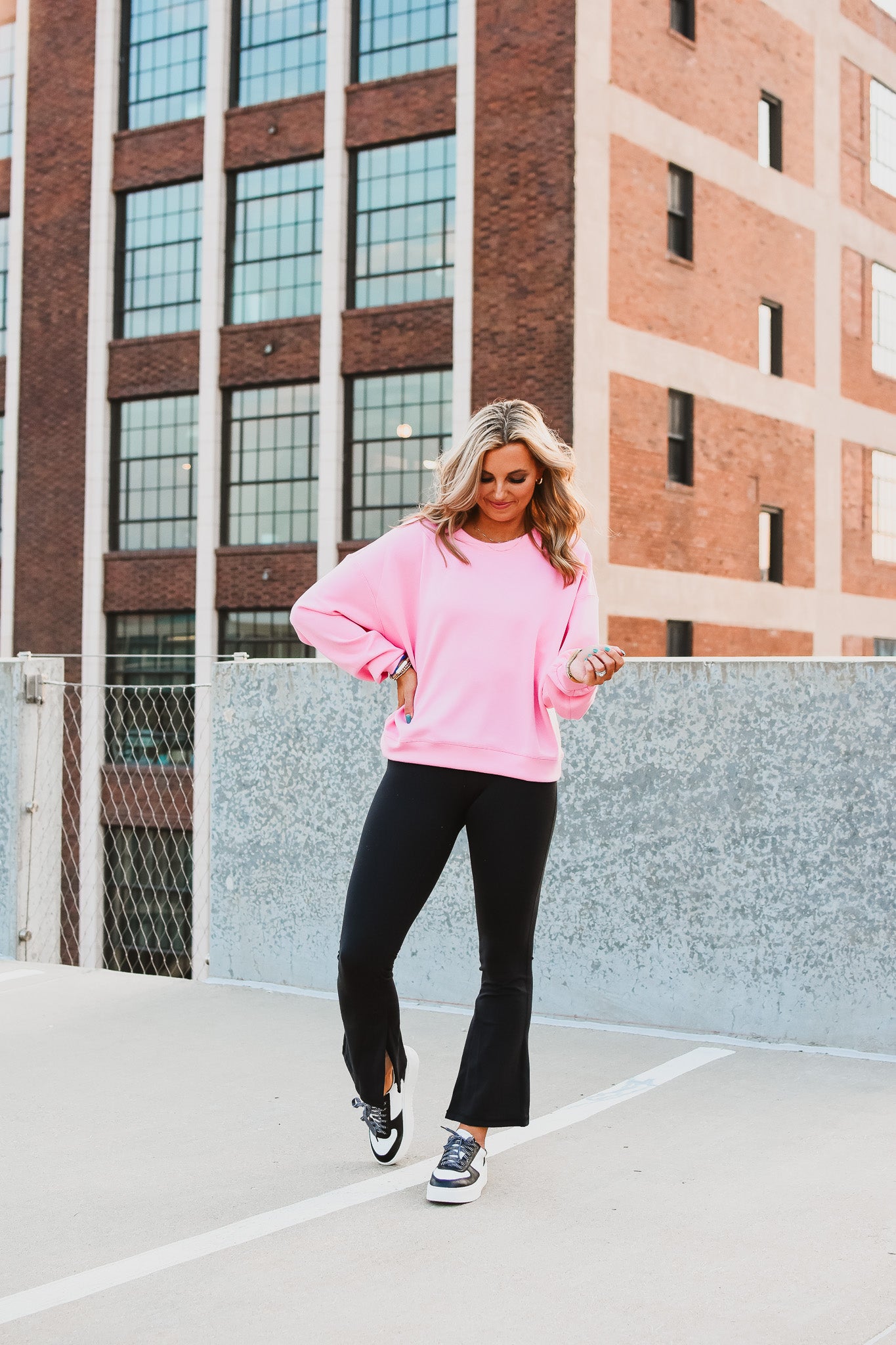Leonora Sweatshirt in Pink