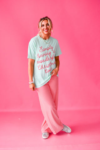 Simply Having a Wonderful Christmas Time Tee