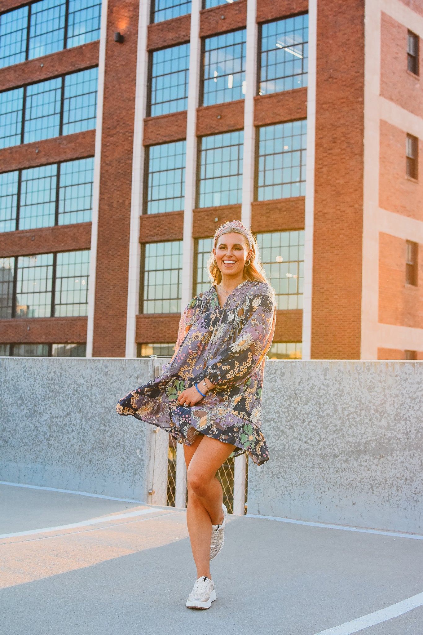 Christa Floral Mini Dress -RESTOCK