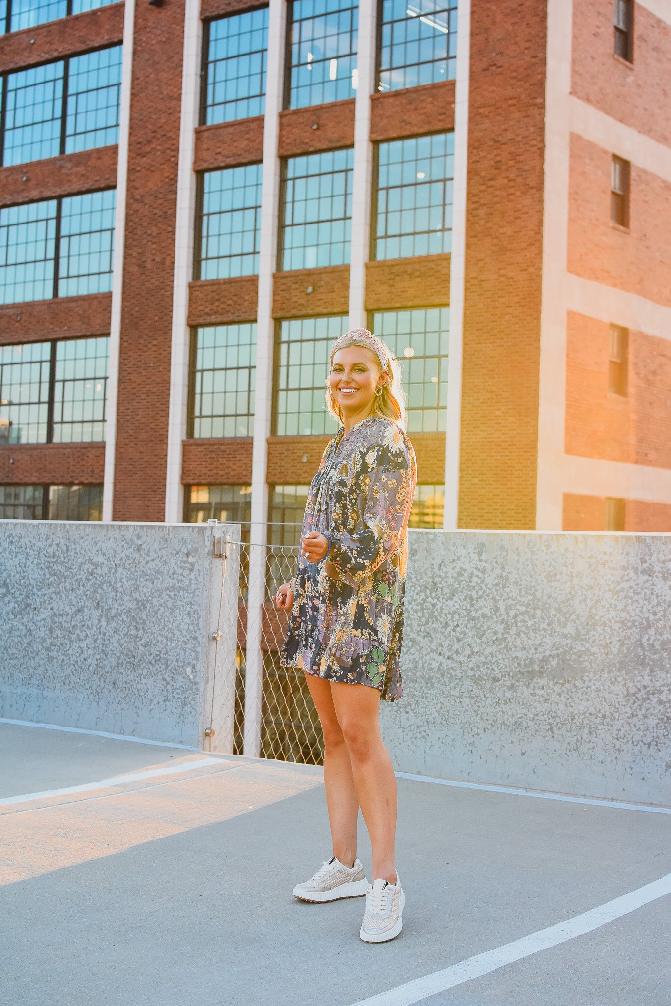 Christa Floral Mini Dress -RESTOCK