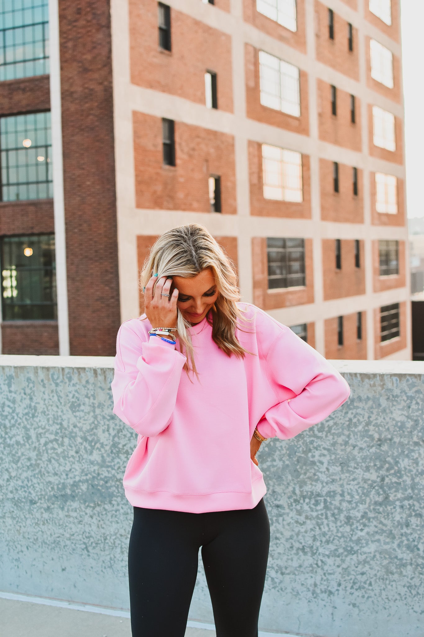 Leonora Sweatshirt in Pink