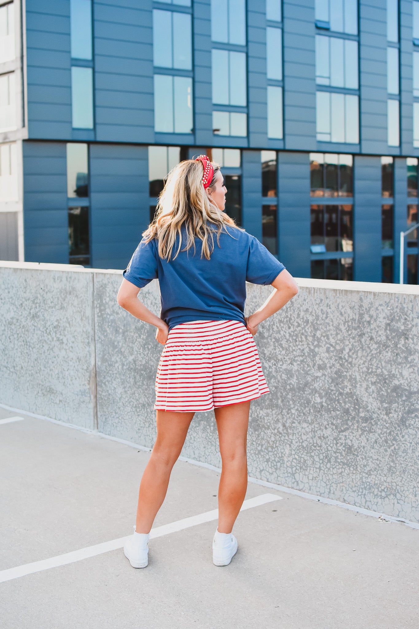 Cecilia Smocked Sequin Shorts - RESTOCK