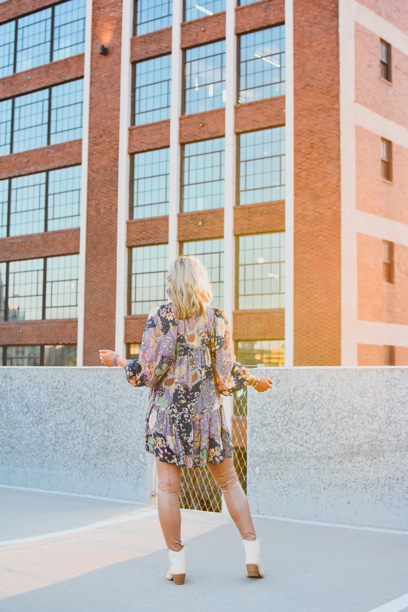 Christa Floral Mini Dress -RESTOCK