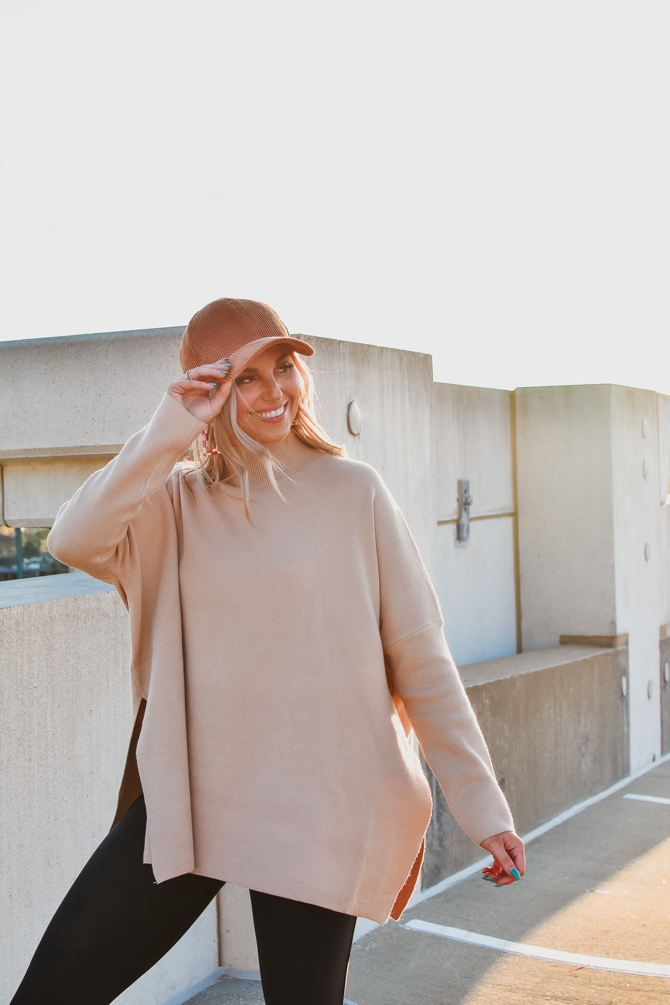 Jessica Sweater in Tan