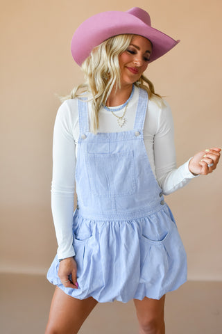 Kelsea Bubble Overall Dress
