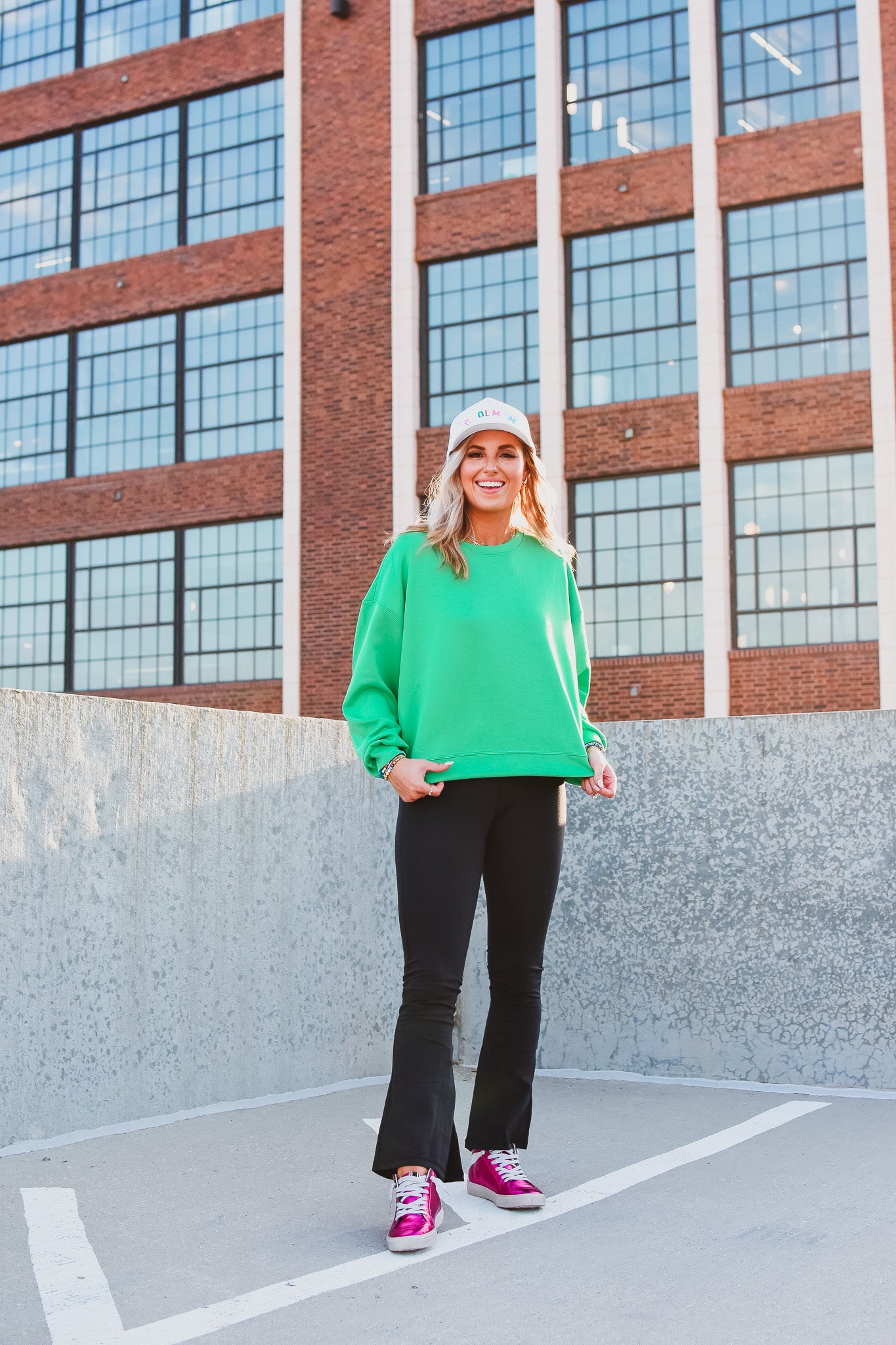 Leonora Sweatshirt in Green