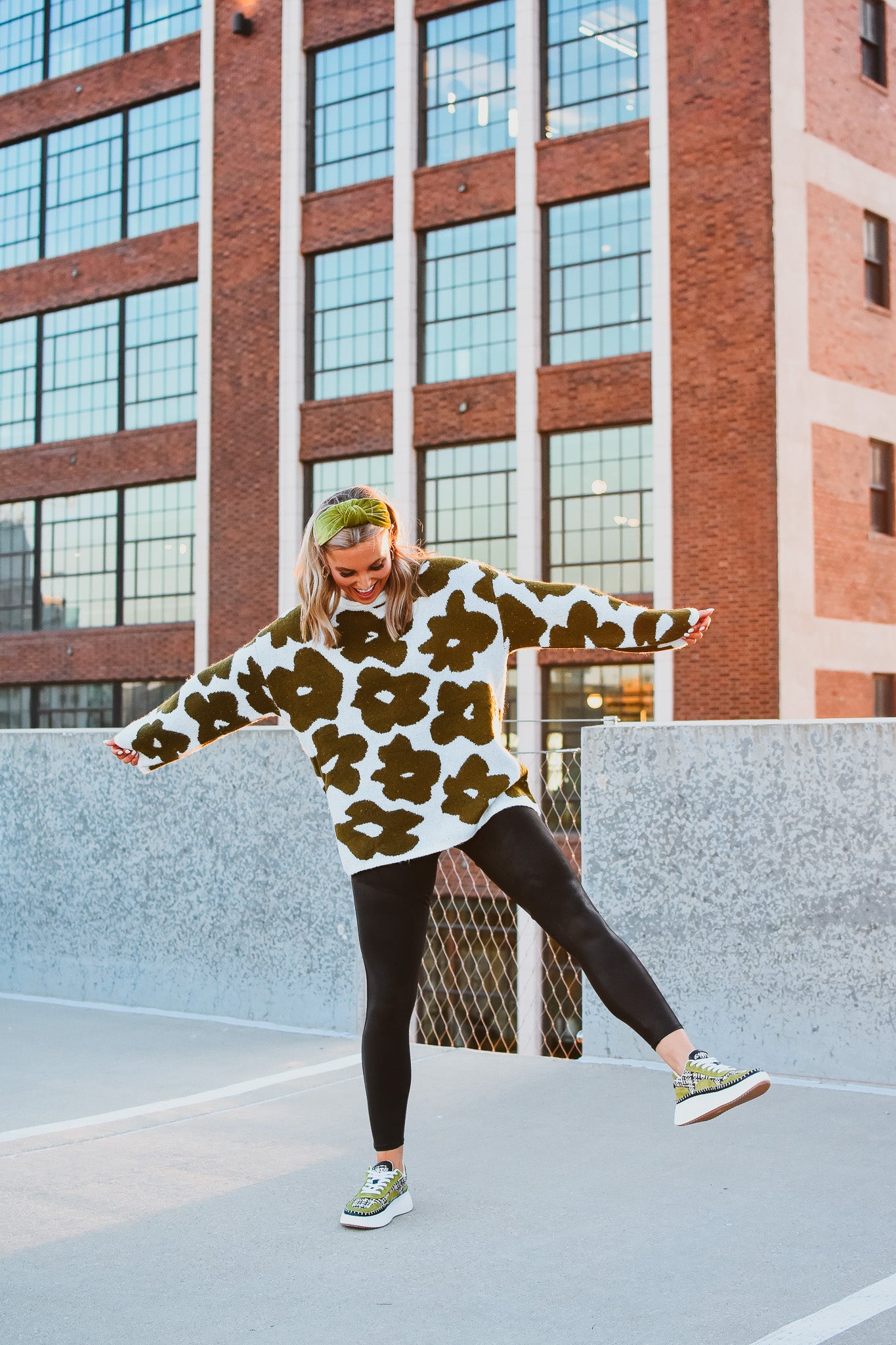 Lissa Floral Sweater