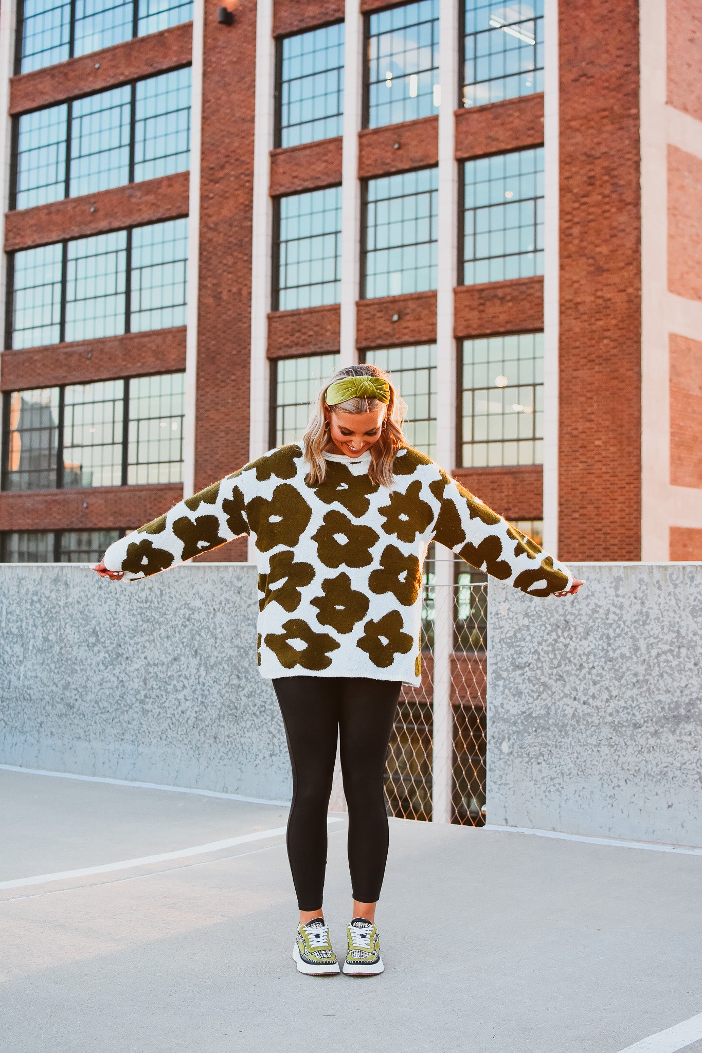 Lissa Floral Sweater