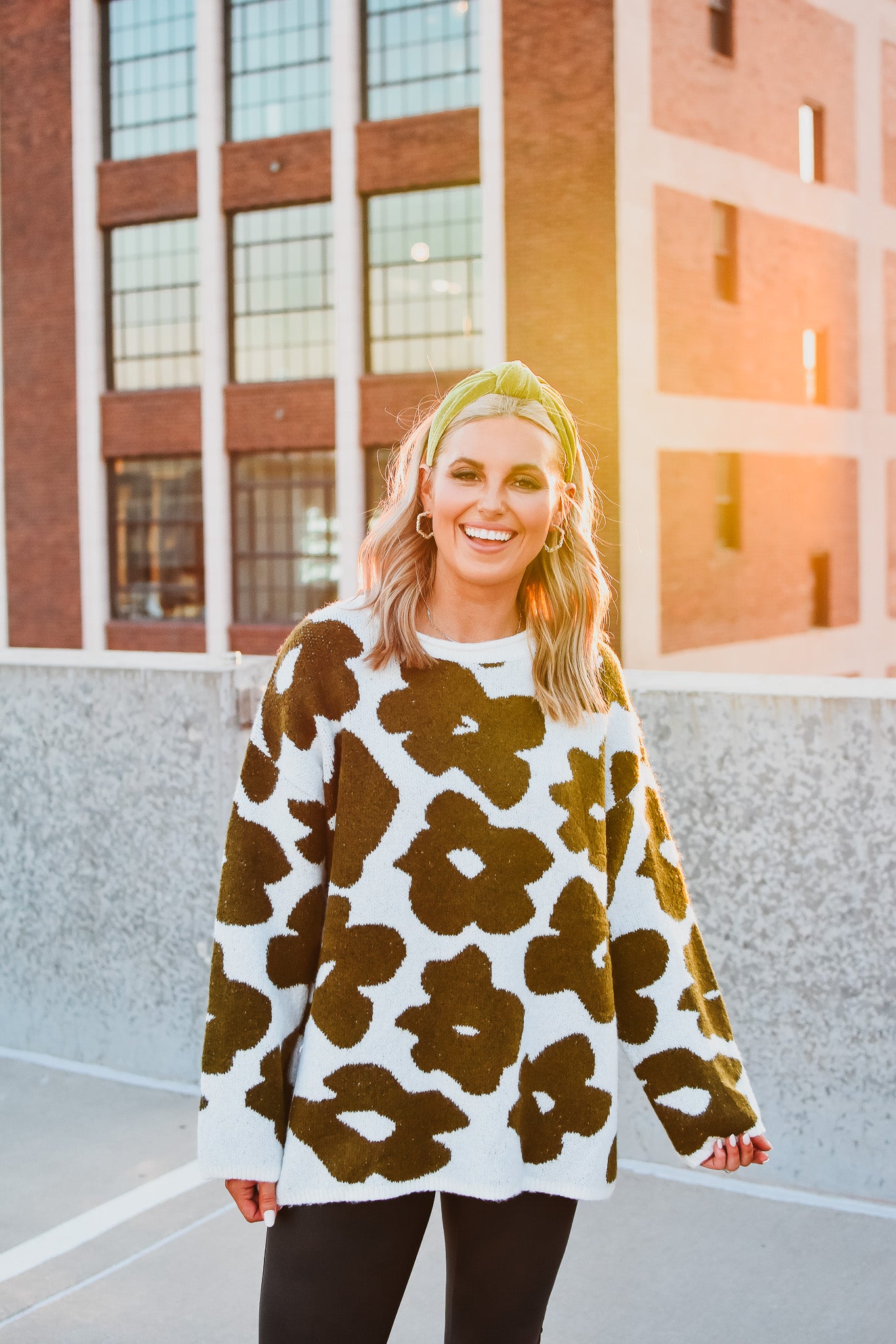 Lissa Floral Sweater