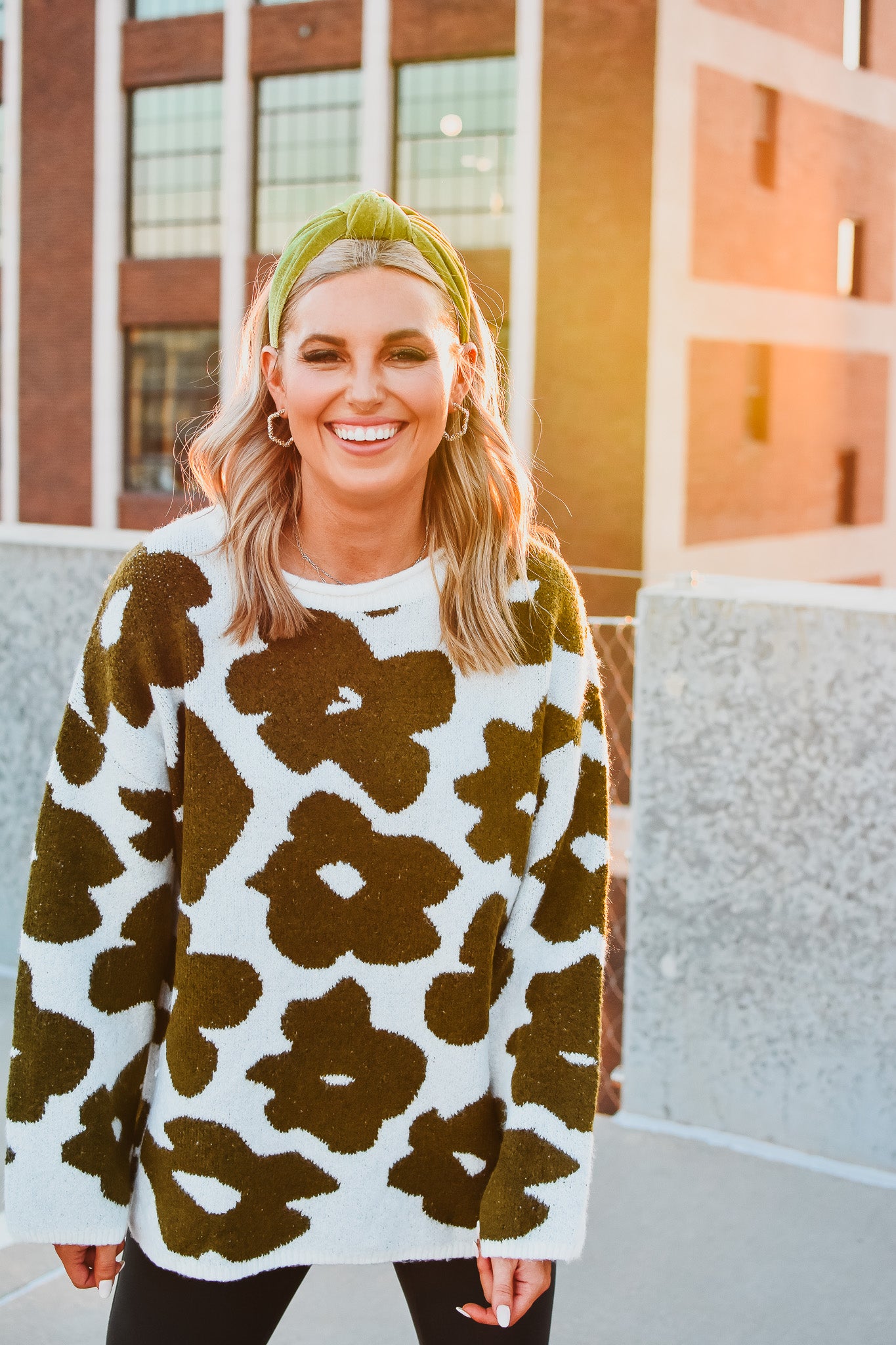 Lissa Floral Sweater