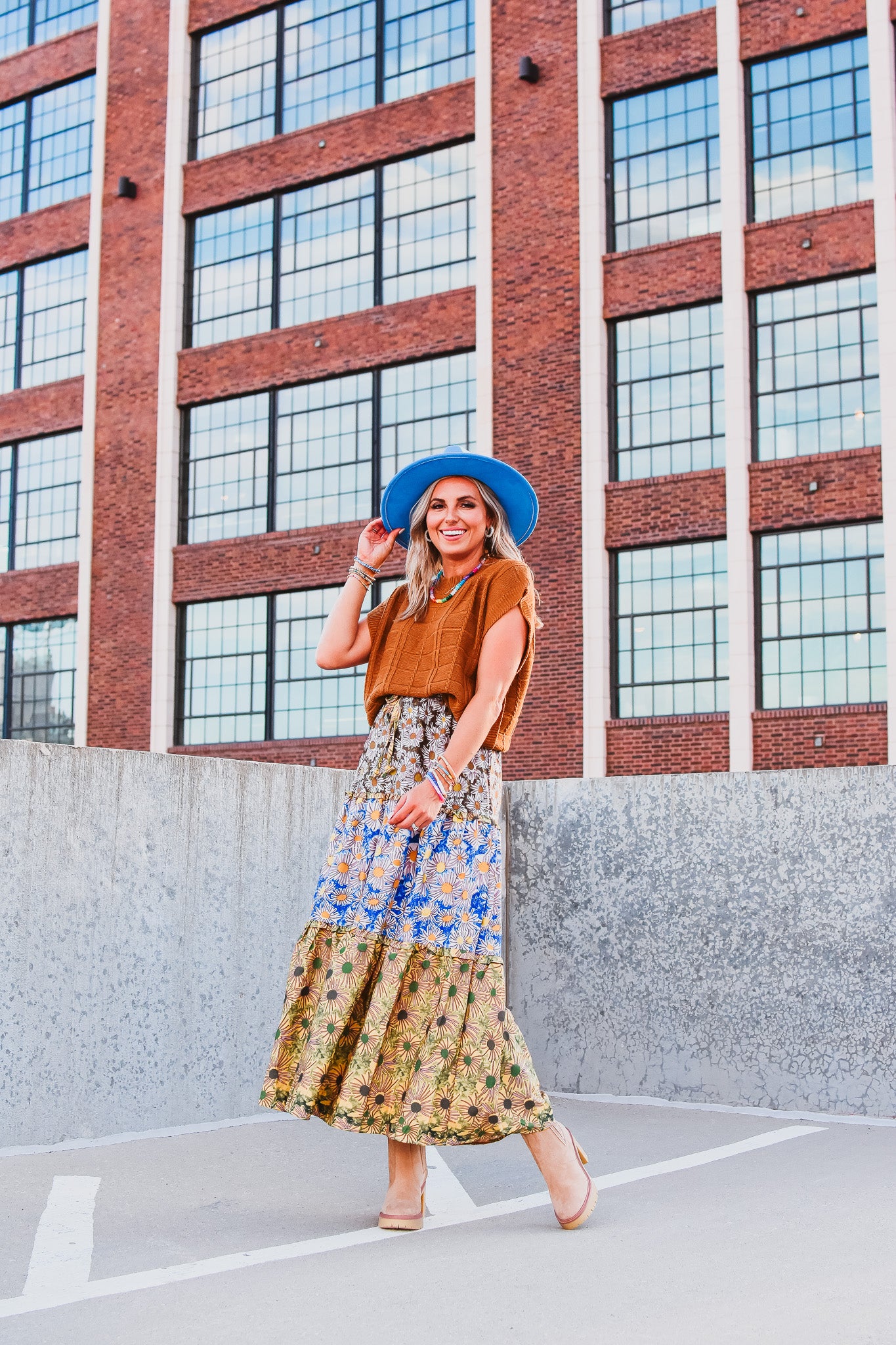 Calloway Floral Maxi Skirt