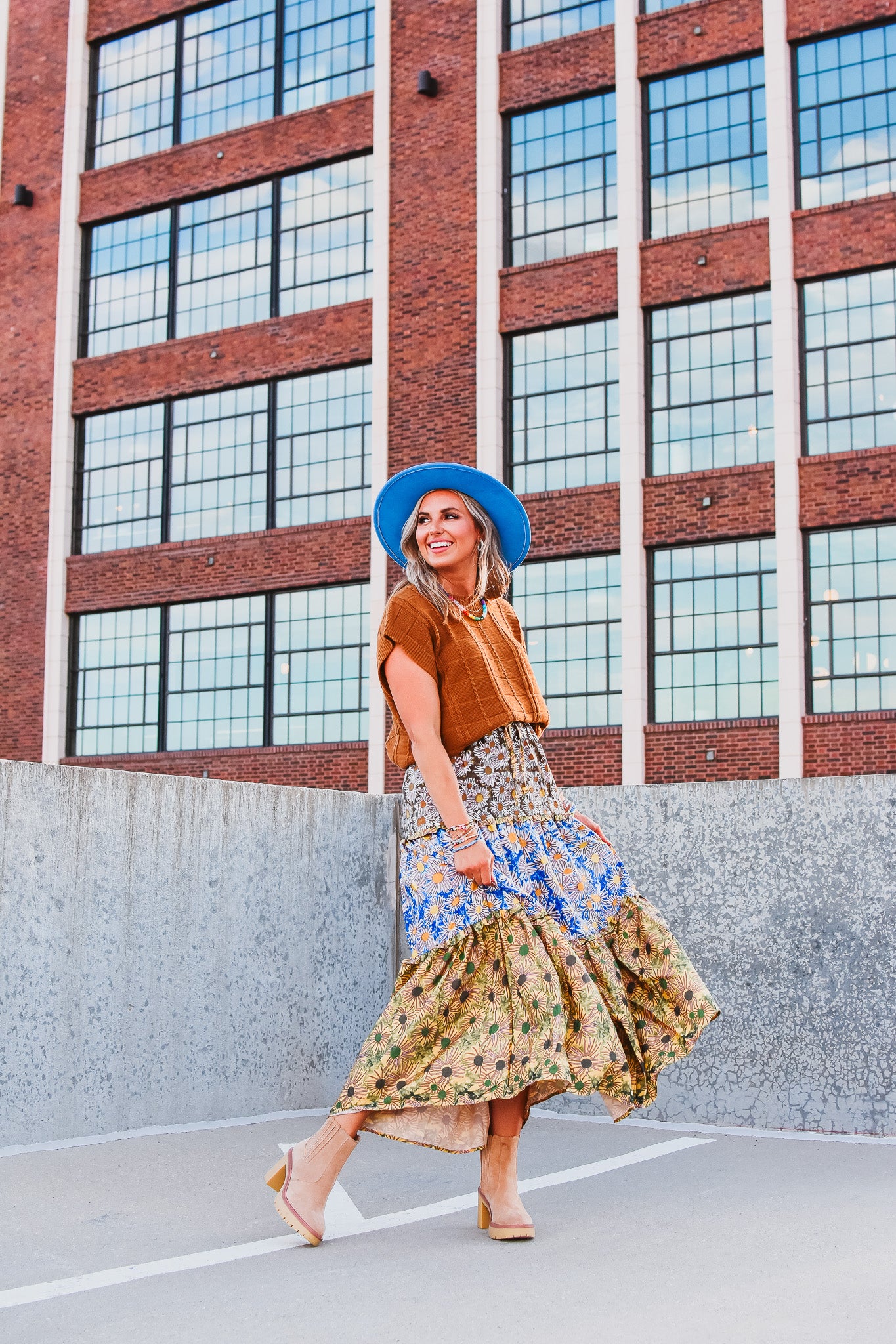 Calloway Floral Maxi Skirt