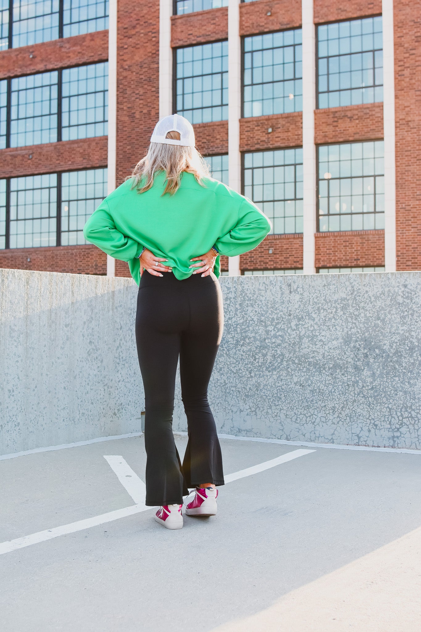 Cayden Side Split Hem Leggings