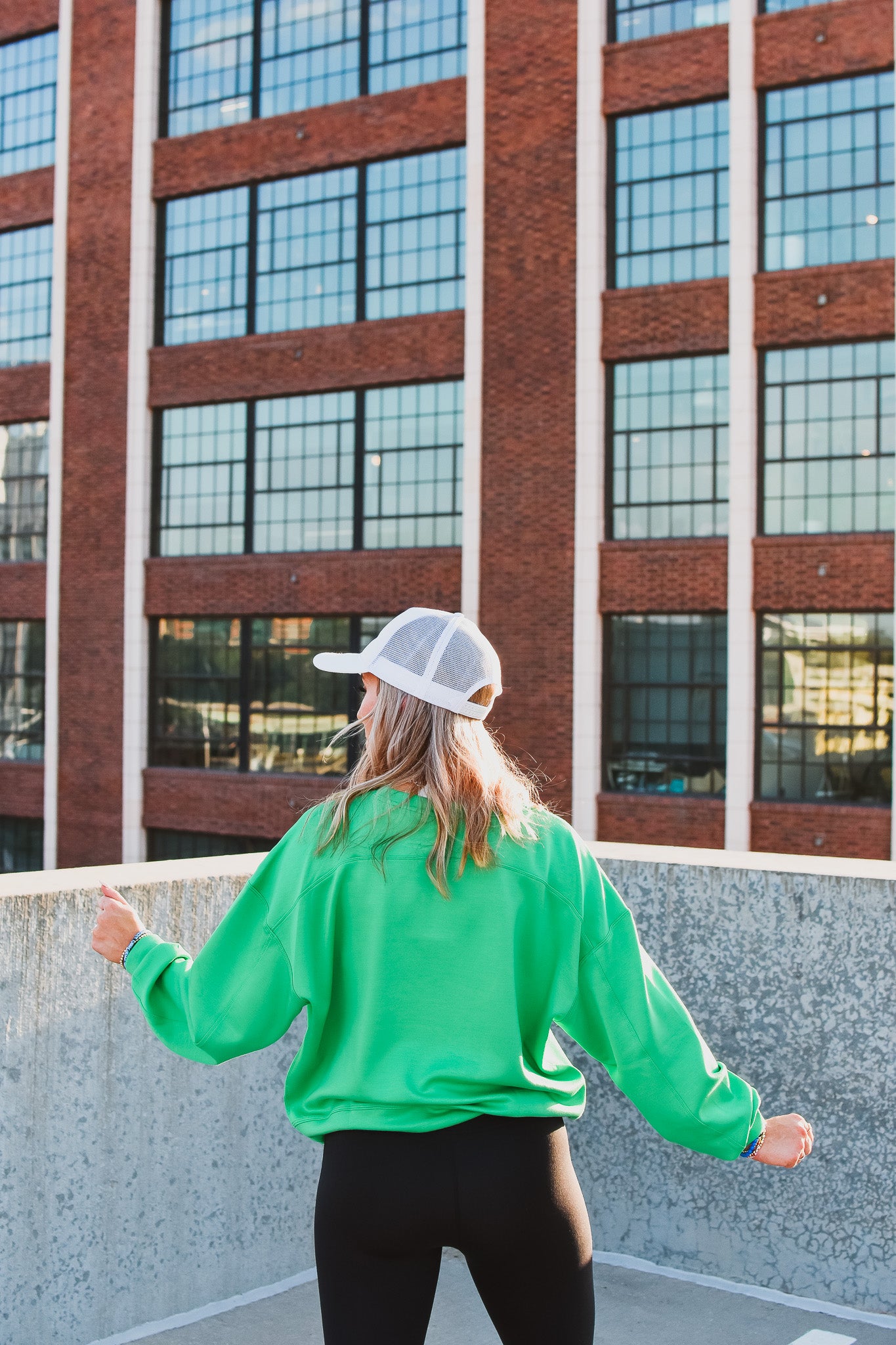 Leonora Sweatshirt in Green