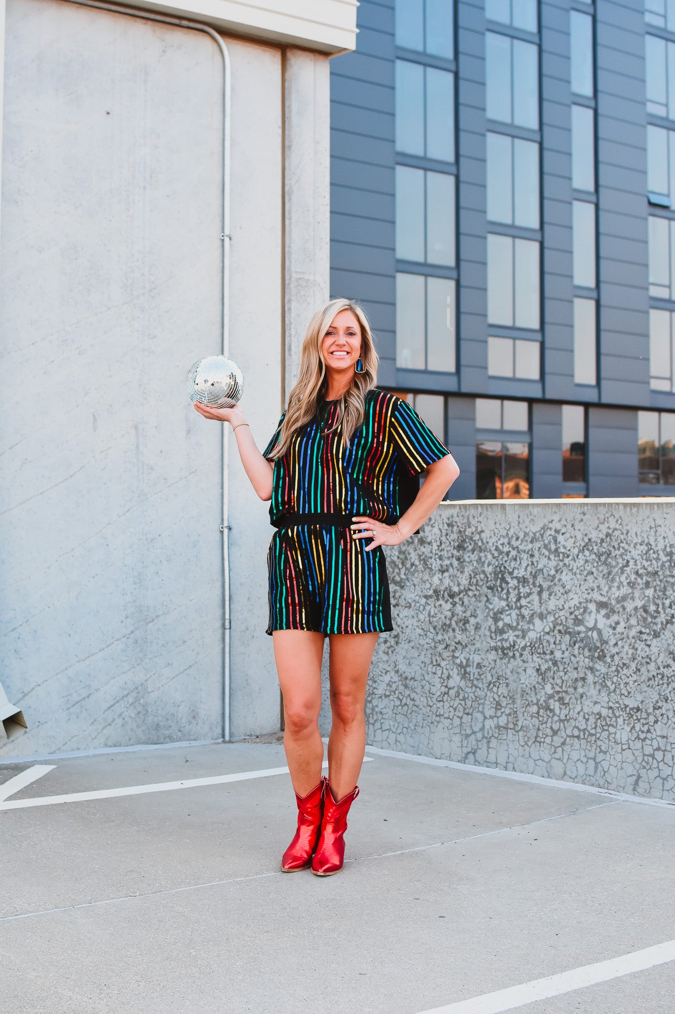 Inez Sequin Shorts