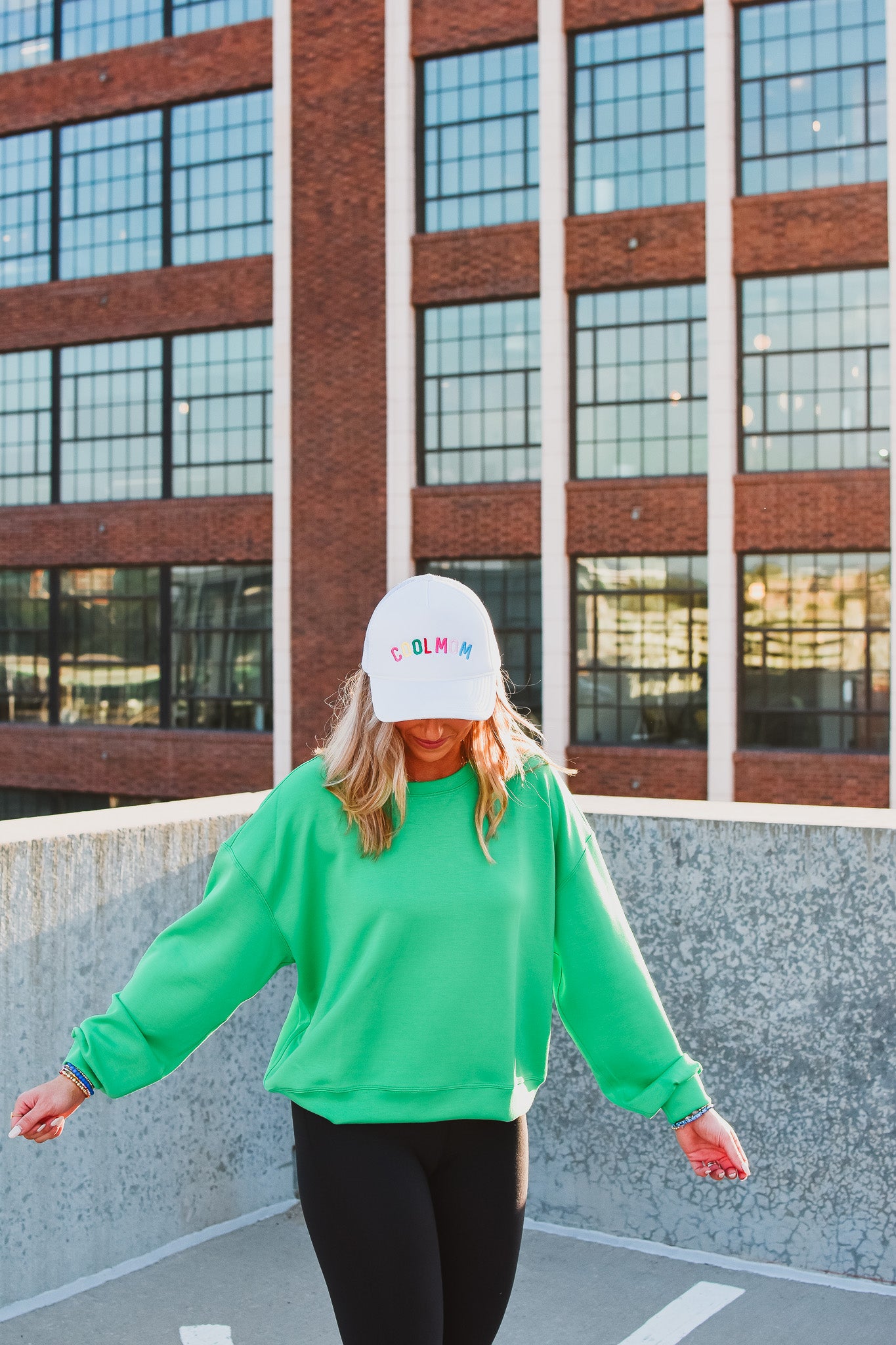 Leonora Sweatshirt in Green