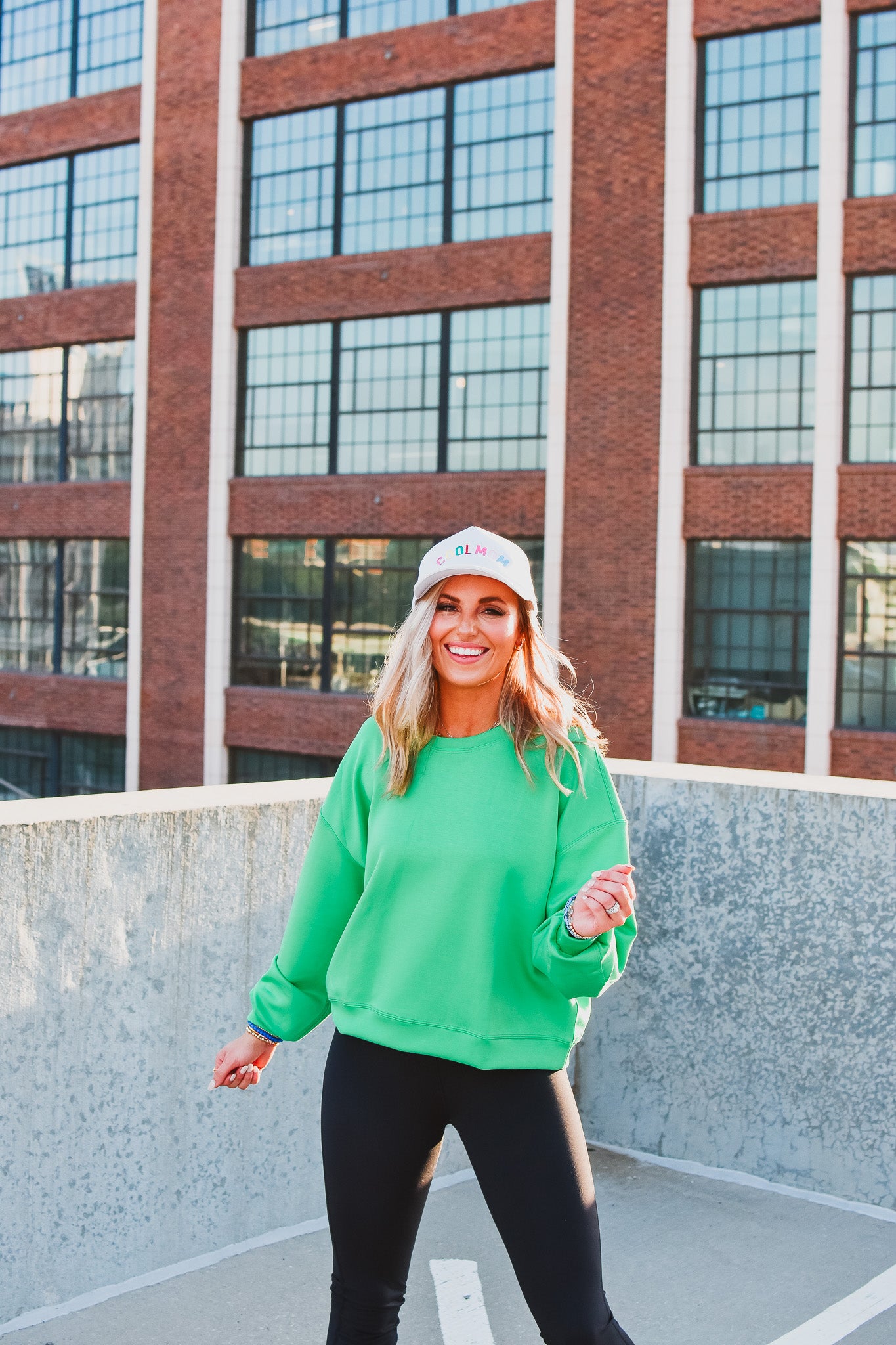 Leonora Sweatshirt in Green