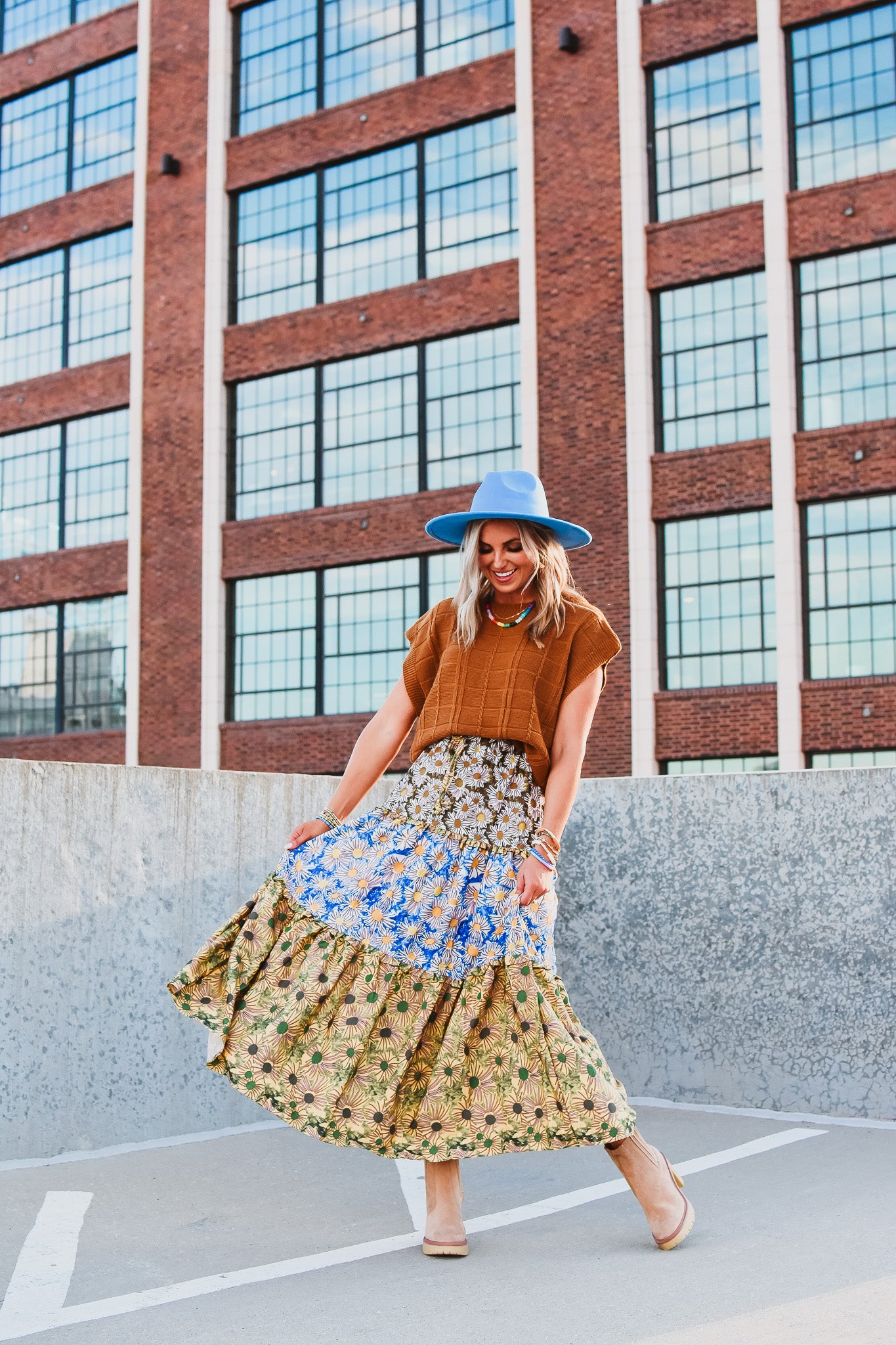 Calloway Floral Maxi Skirt