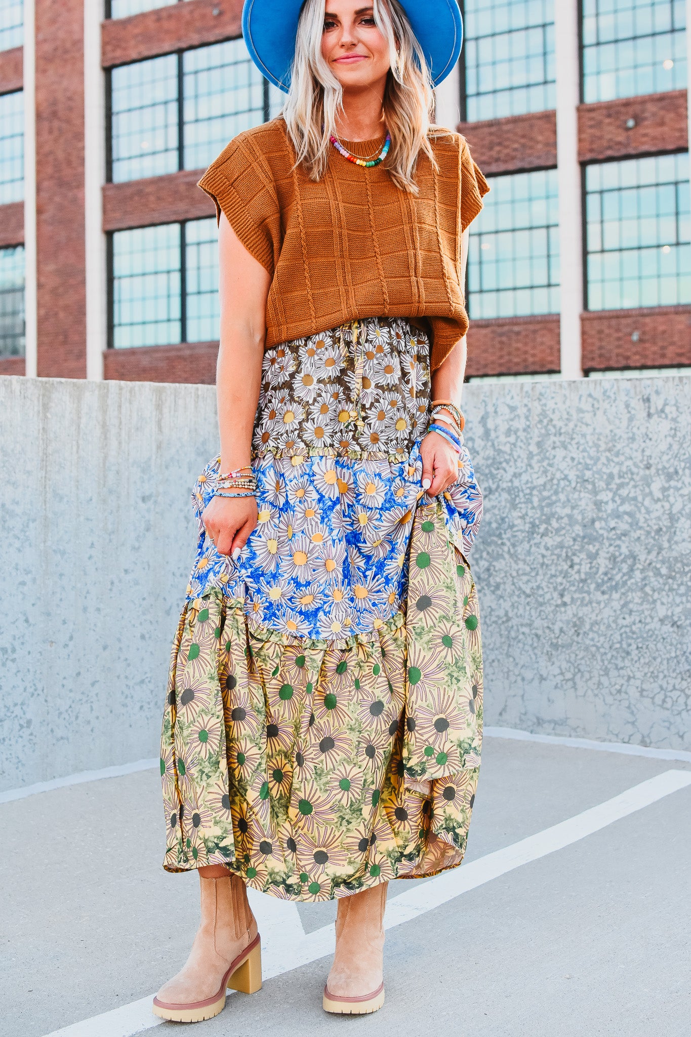 Calloway Floral Maxi Skirt