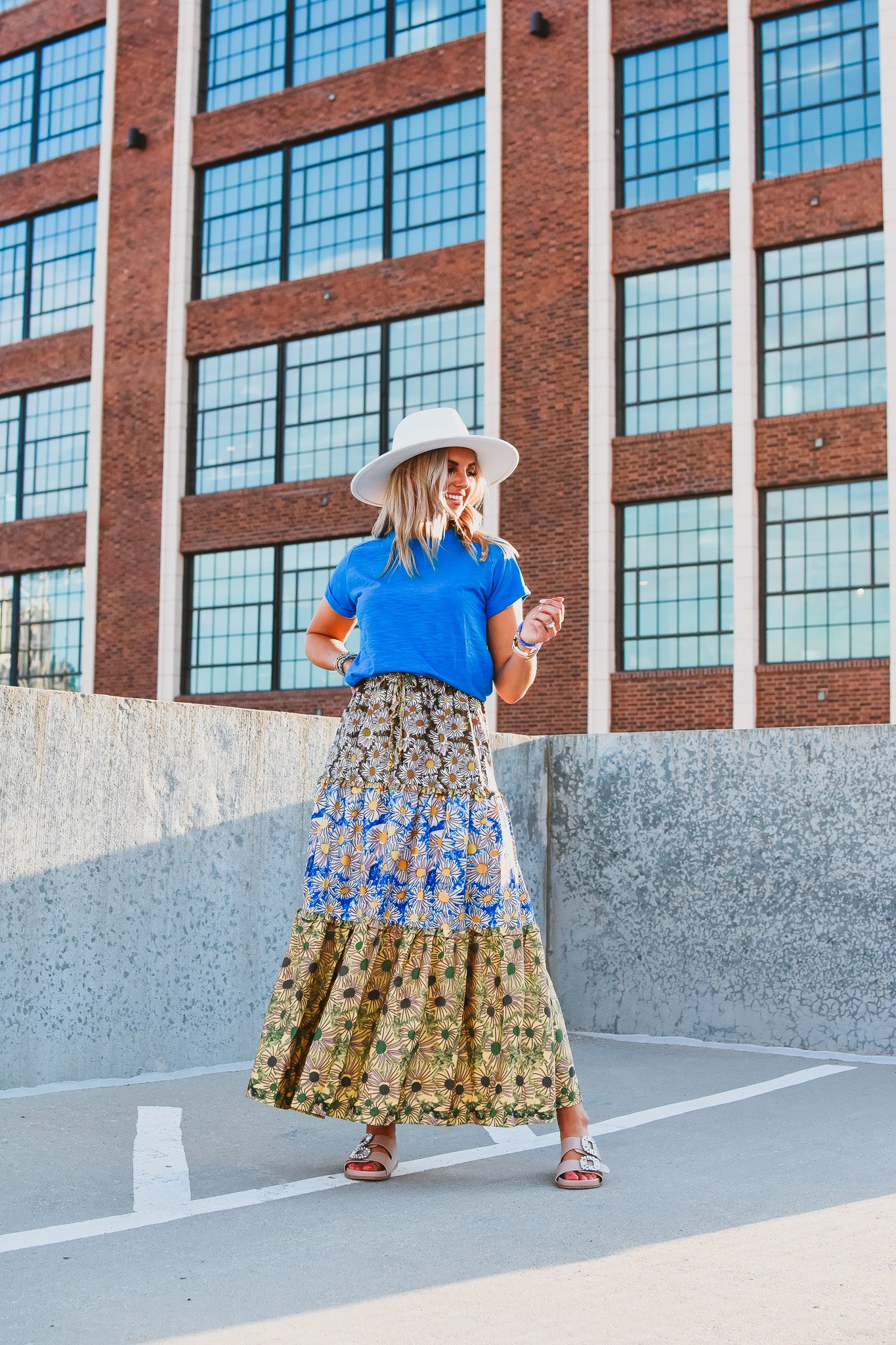 Calloway Floral Maxi Skirt