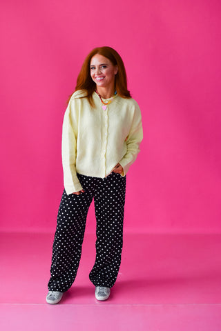 Piper Cardigan in Butter Yellow RESTOCK