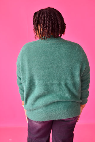 Gingerbread Knit Oversized Cardigan