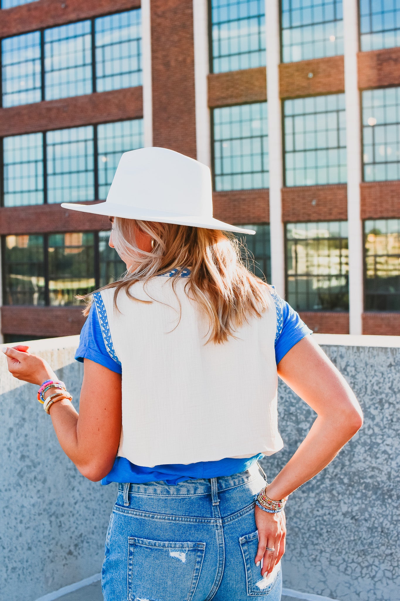 Nina Floral Vest