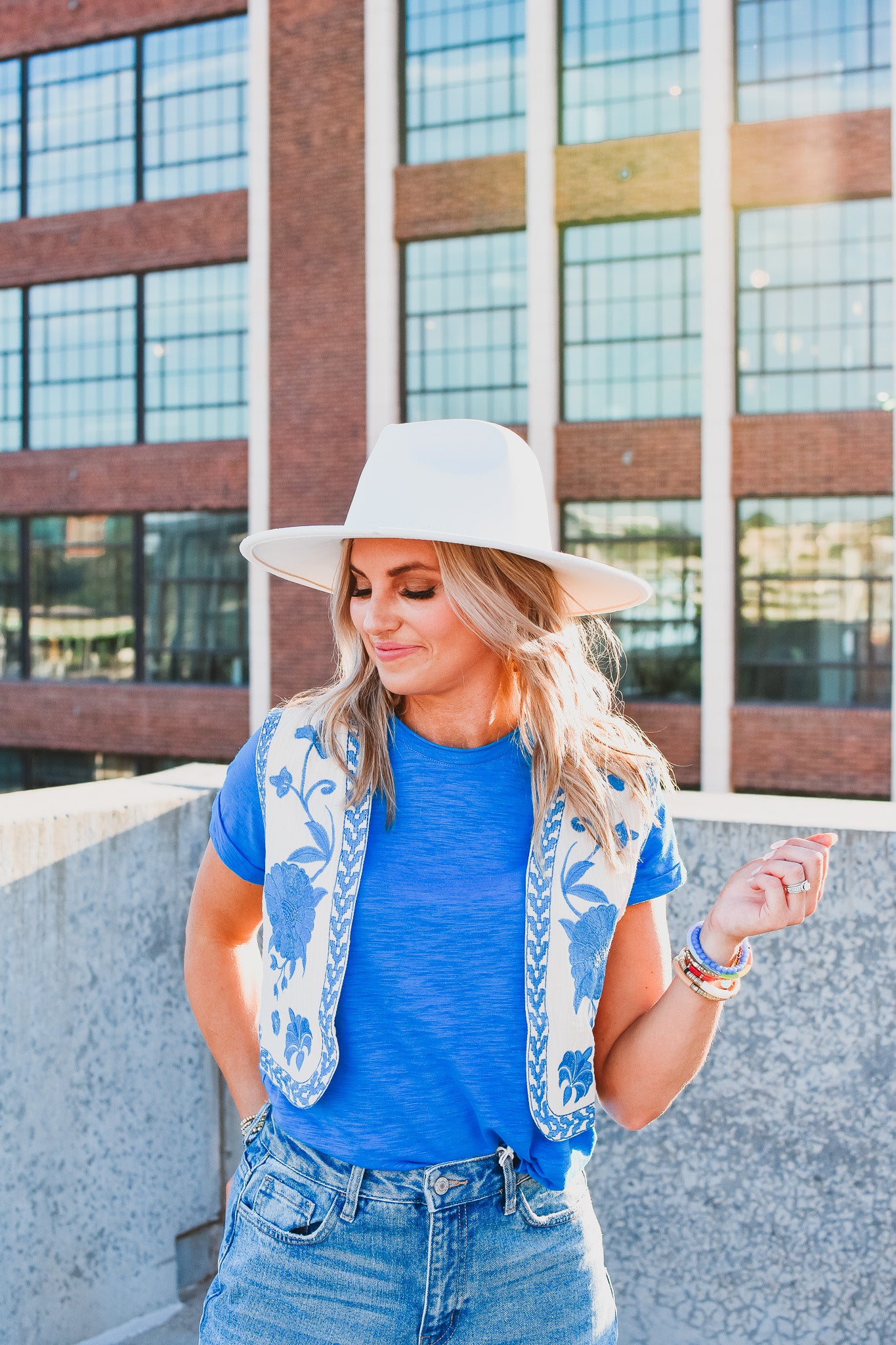 Nina Floral Vest