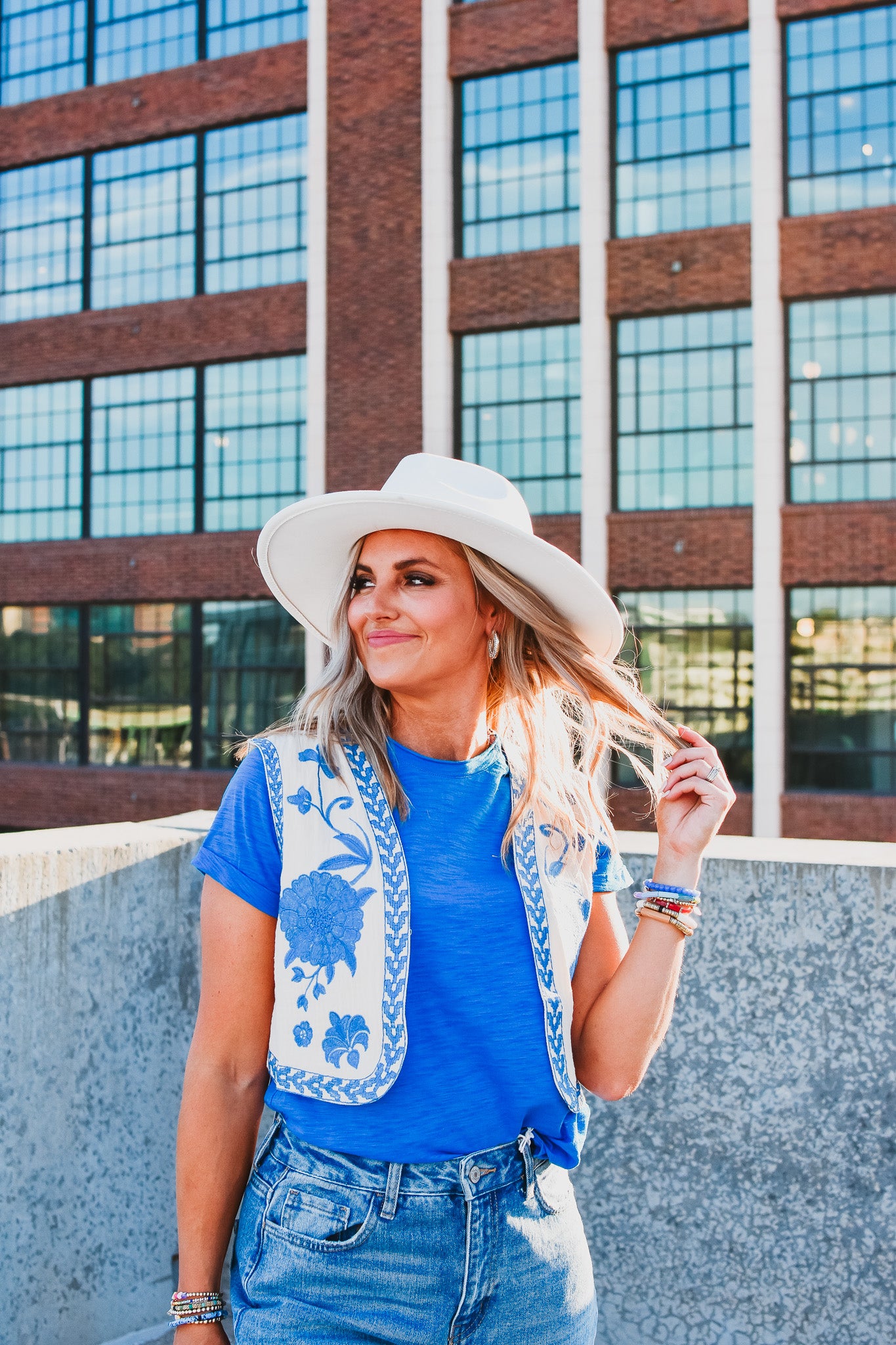 Nina Floral Vest