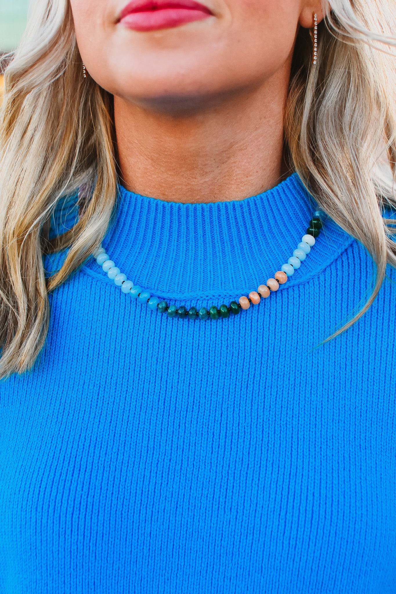 Rainbow Necklace- Black RESTOCK