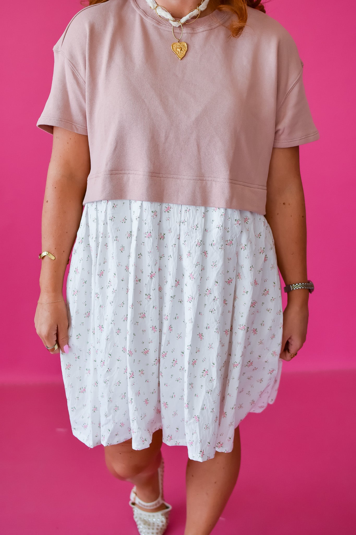 Julie Floral Mini Dress