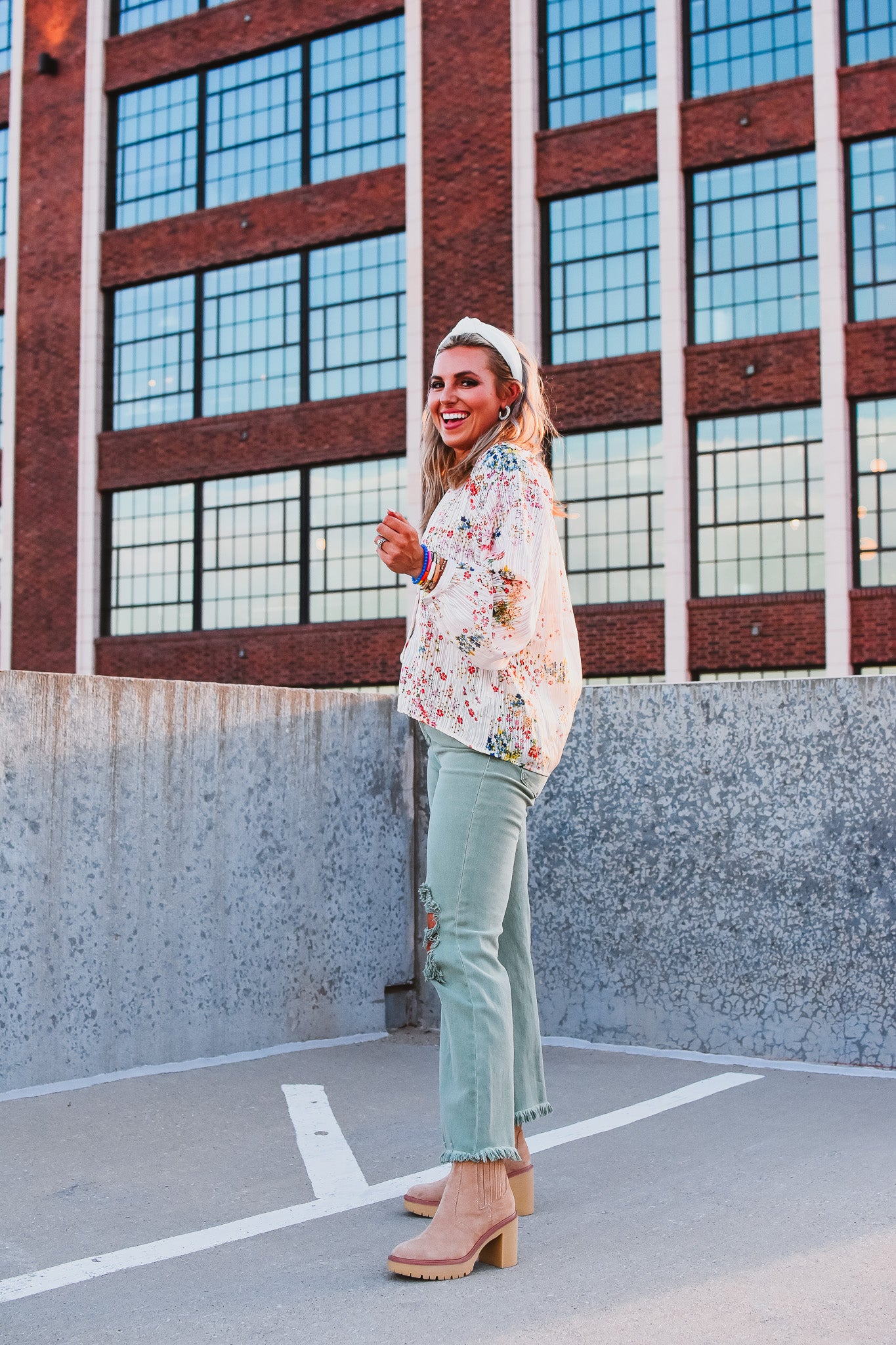 Calissa Floral Top