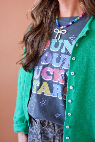 Piper Cardigan - Kelly Green RESTOCK