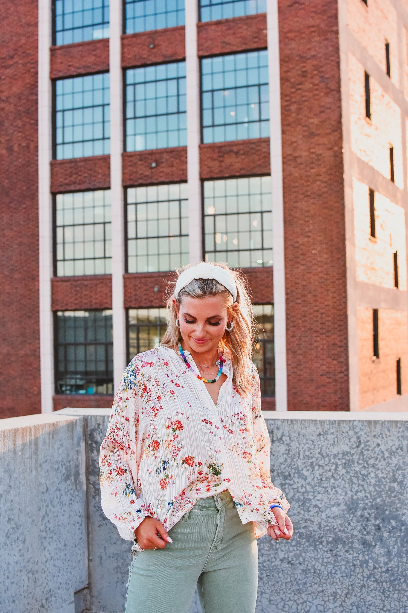 Calissa Floral Top