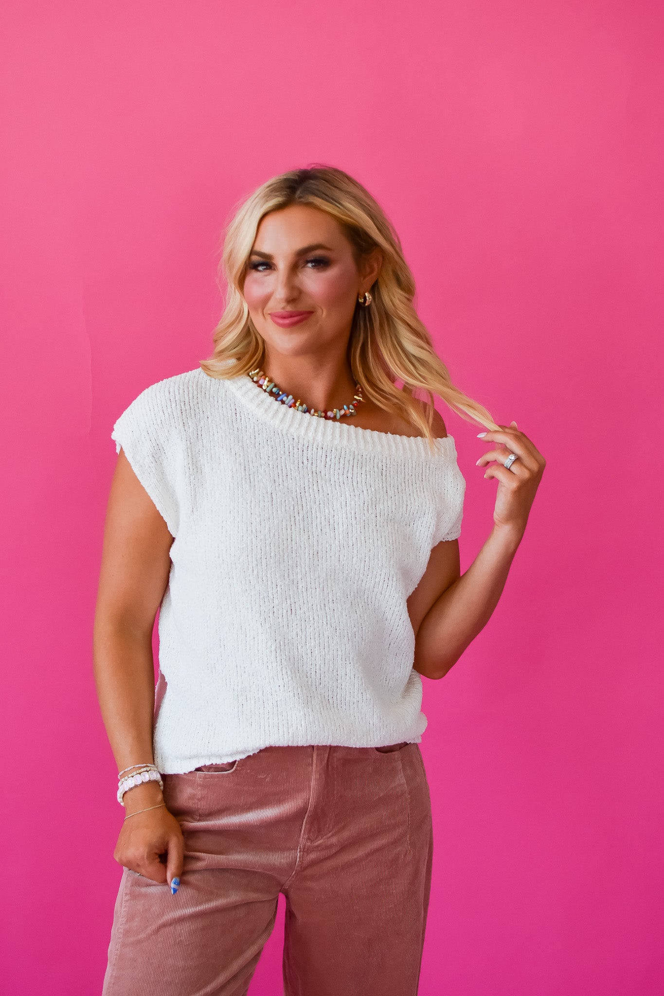 Karlyn Off the Shoulder Sweater