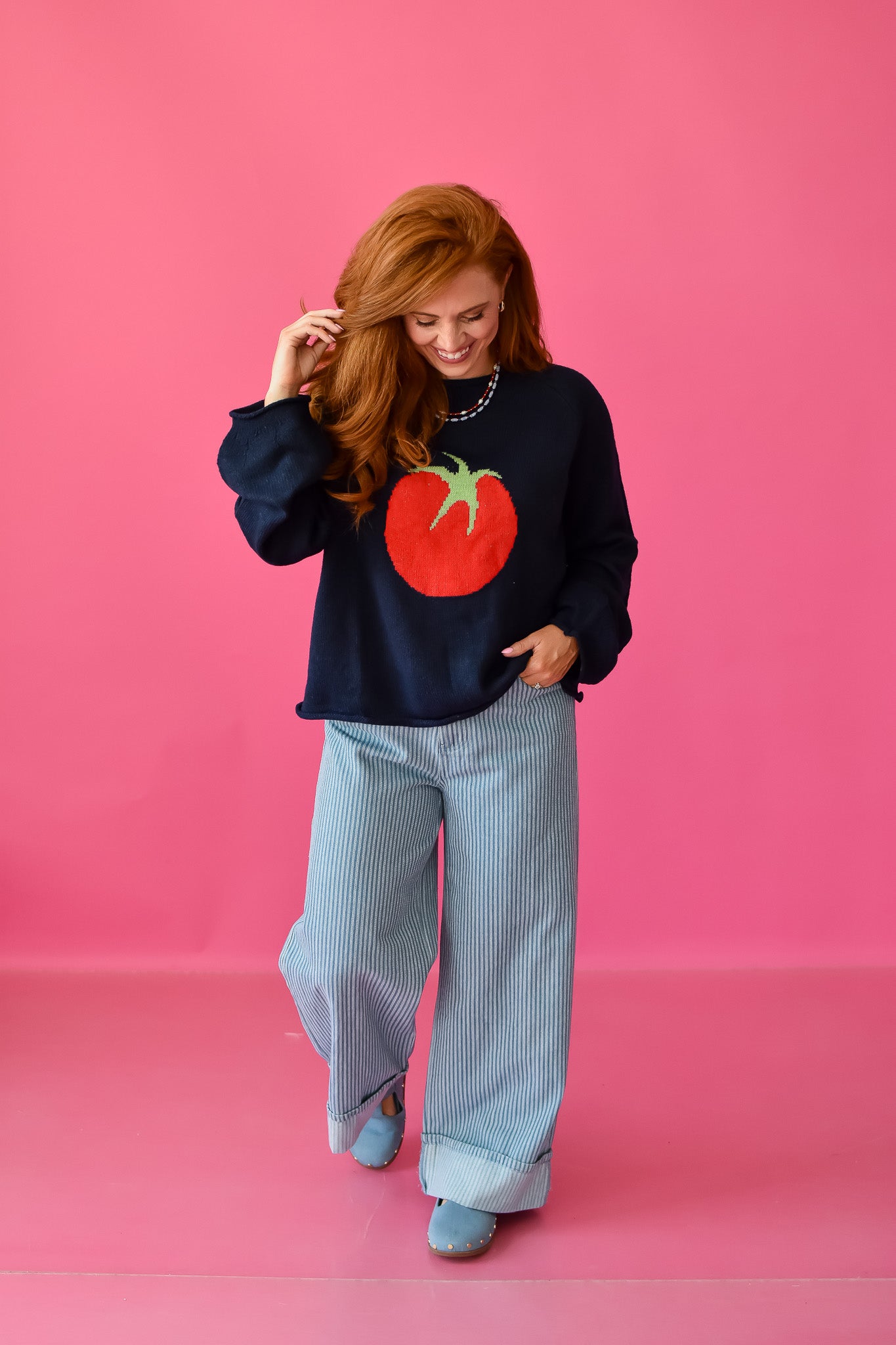Ollie Pinstripe Jeans