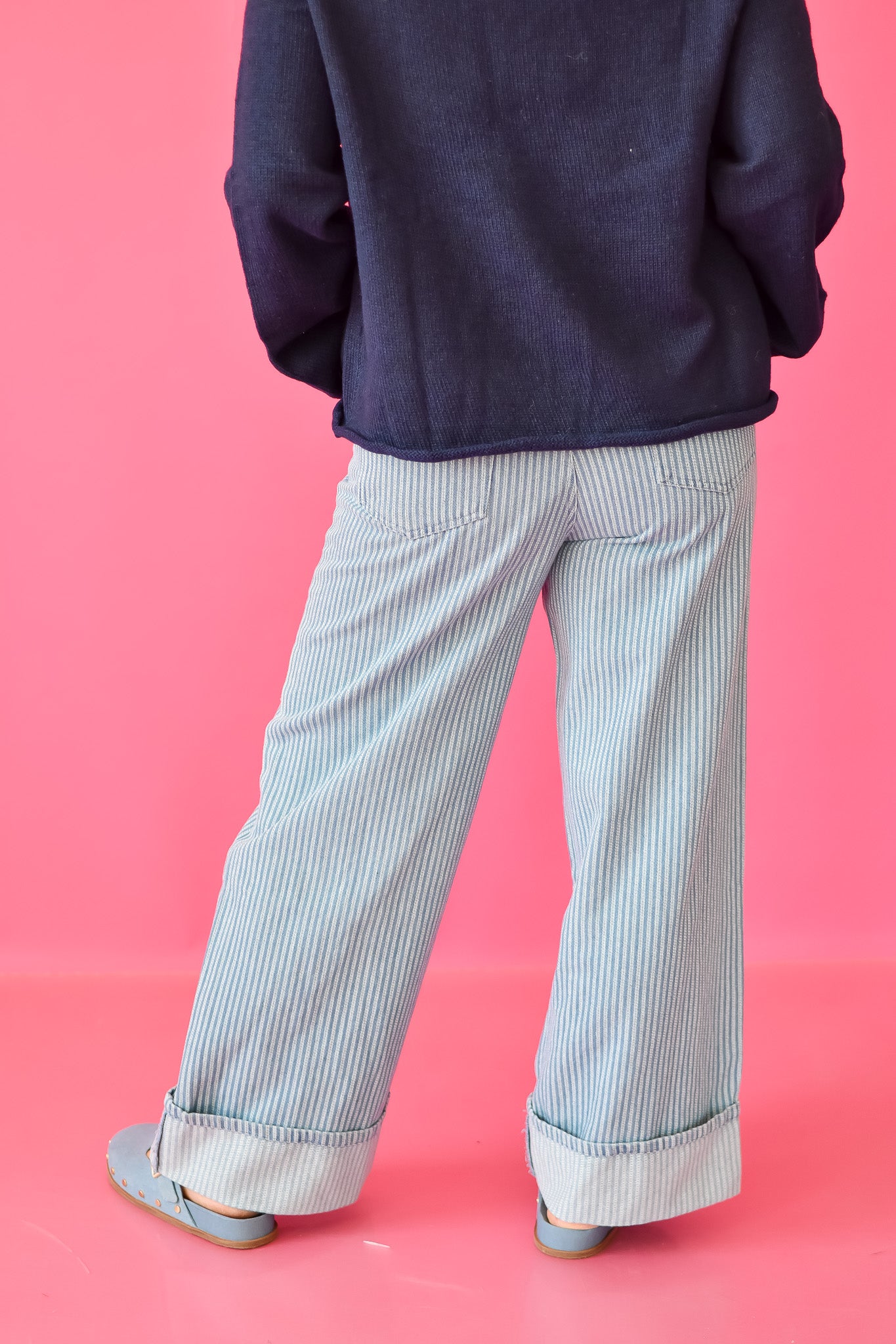 Ollie Pinstripe Jeans