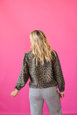 Manon Stripe Pants in Black/Cream