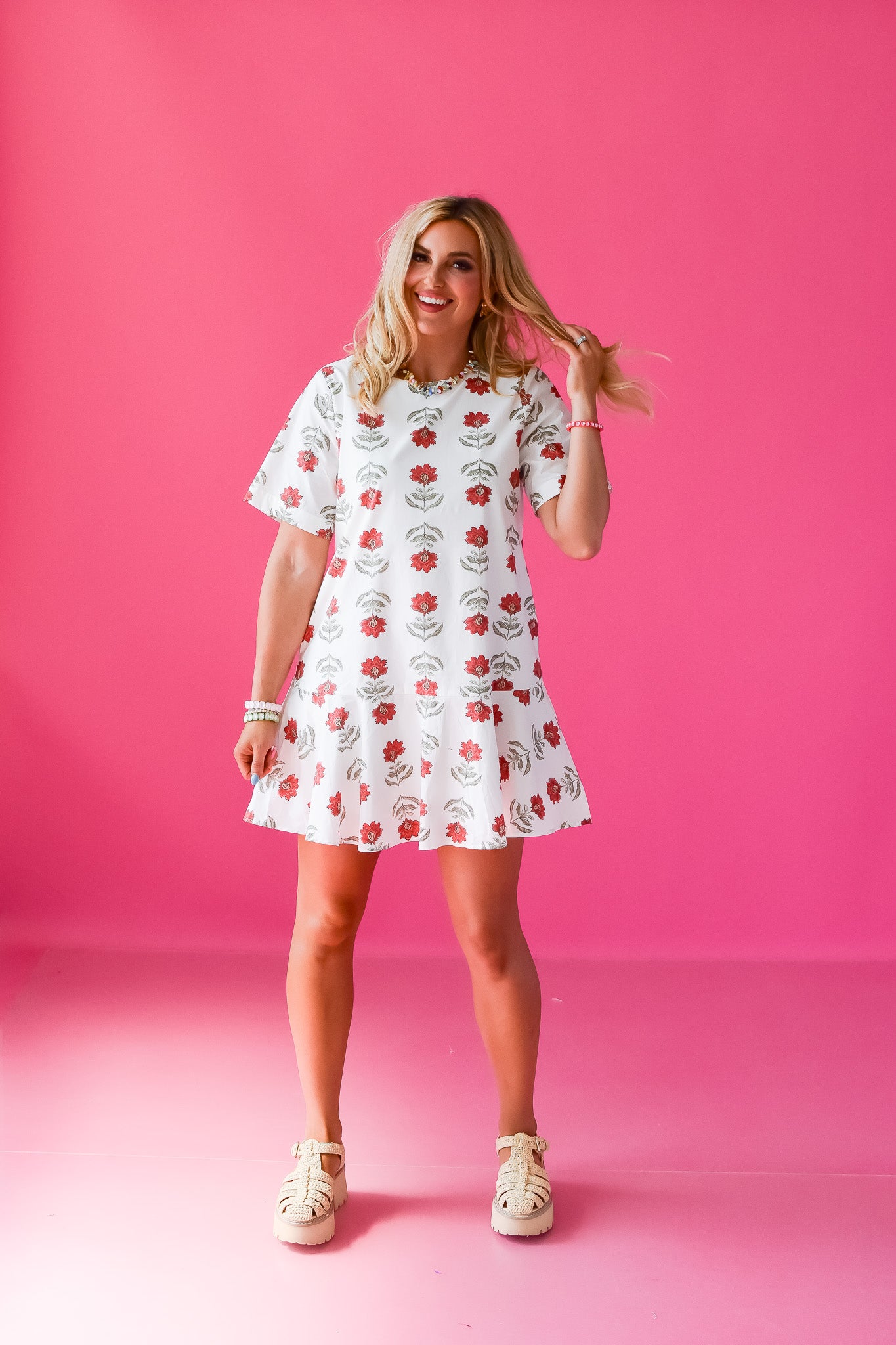 Brenna Floral Mini Dress