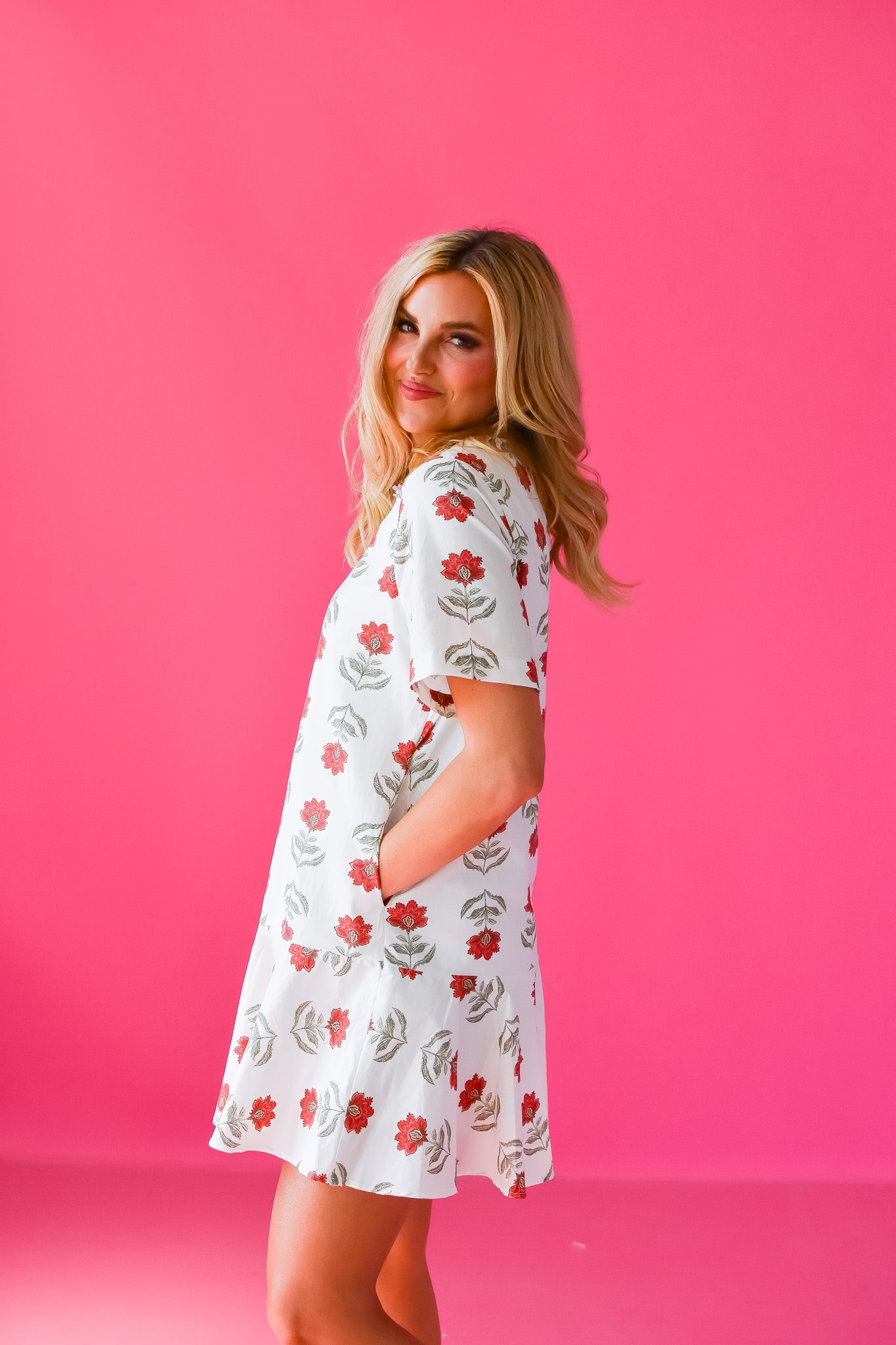 Brenna Floral Mini Dress