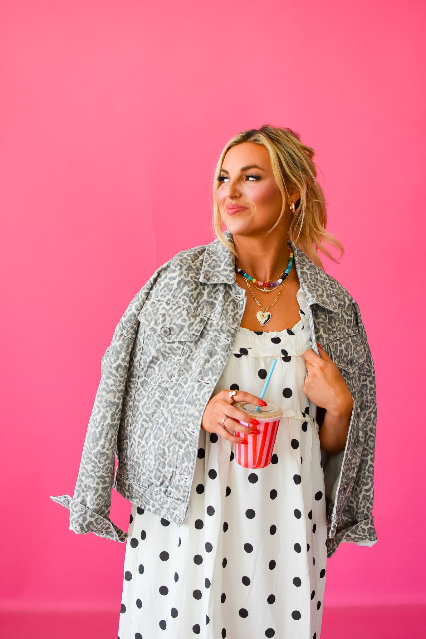 Jane Leopard Jacket