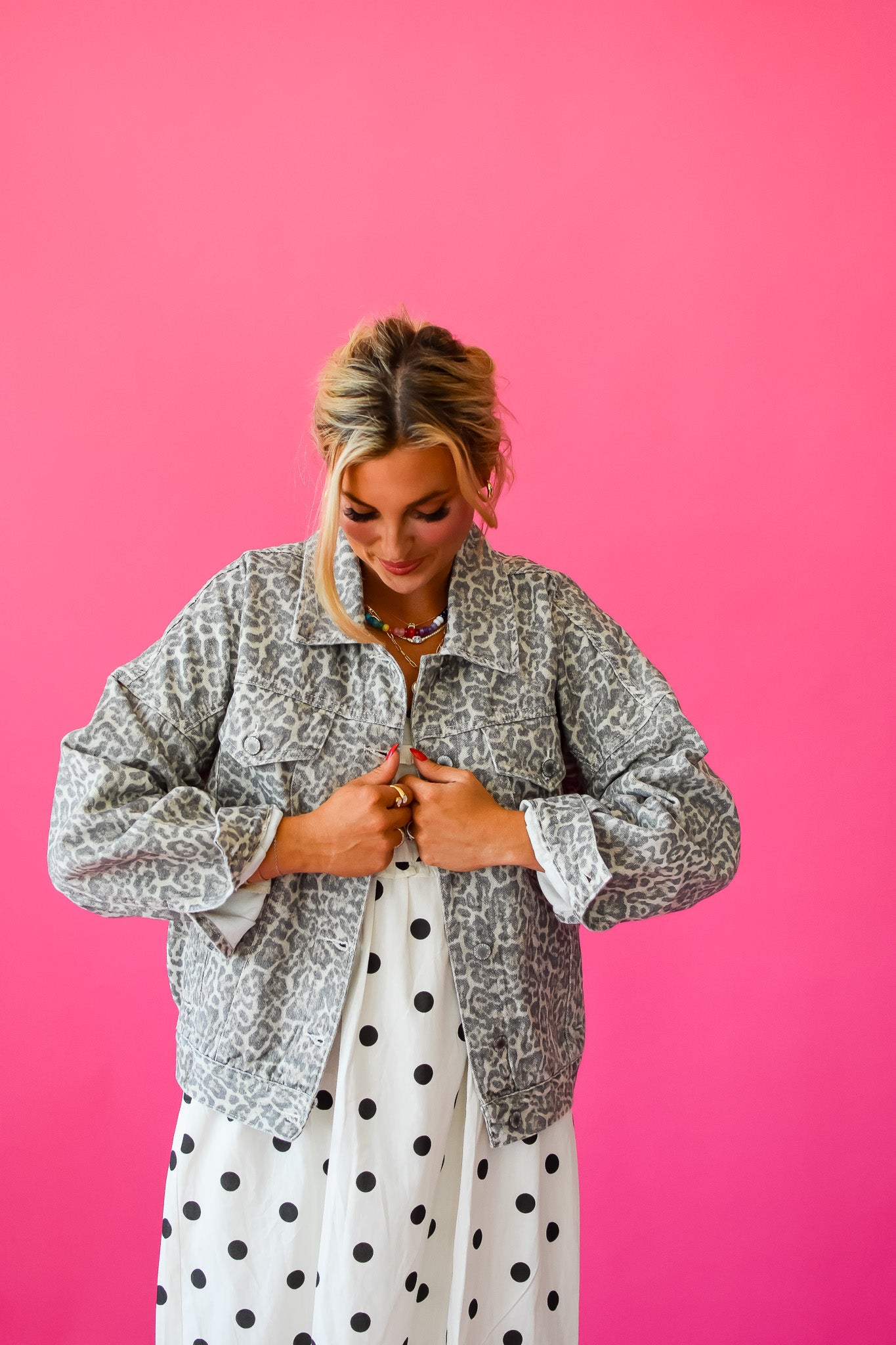 Jane Leopard Jacket