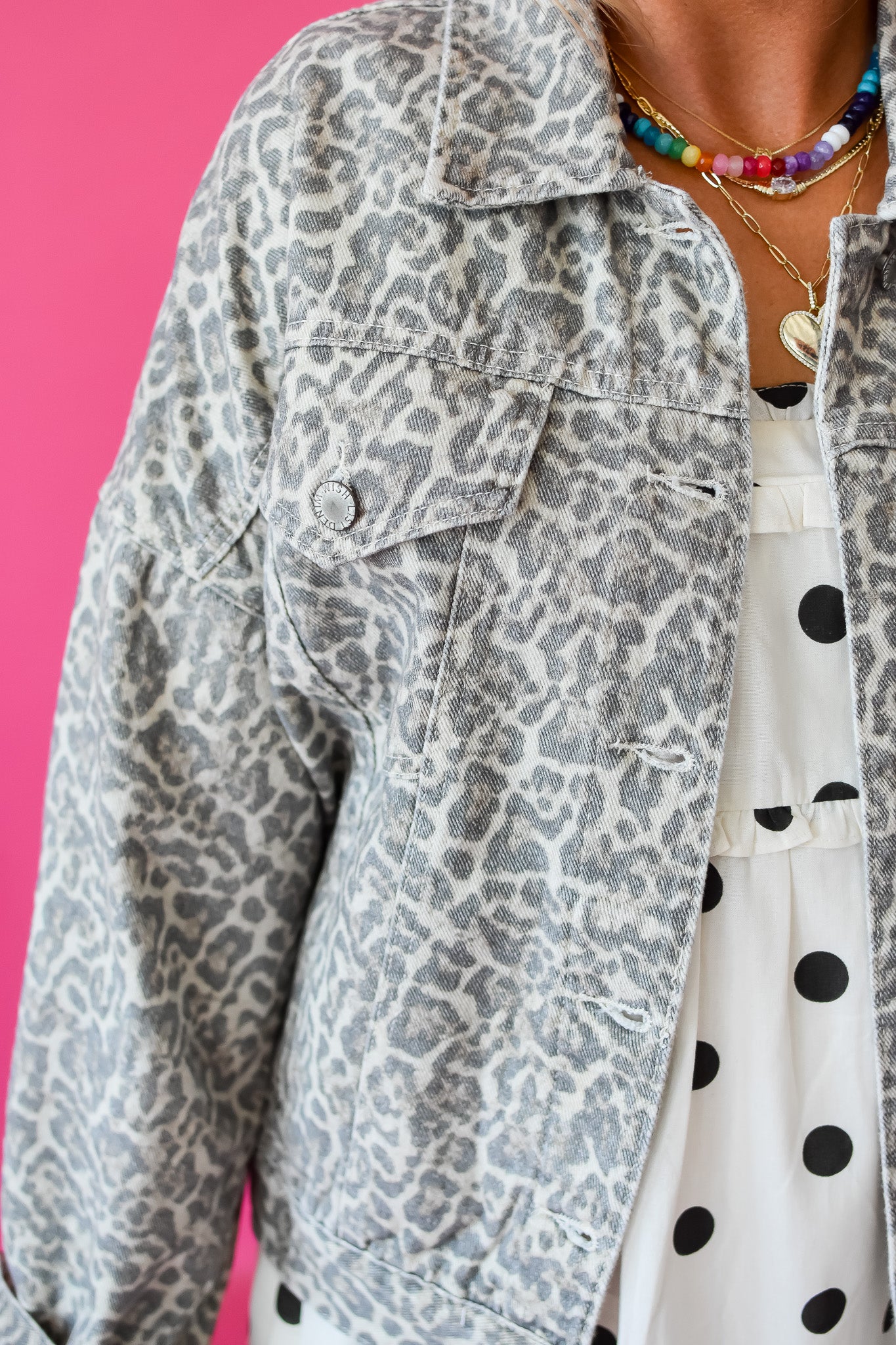 Jane Leopard Jacket