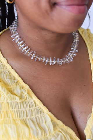 Clearly the Best Beaded Necklace